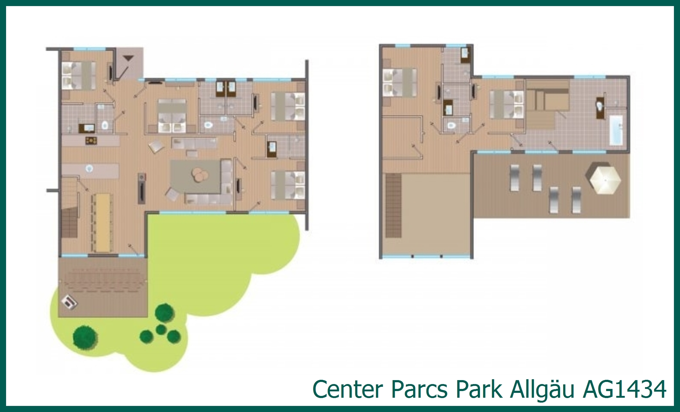 Exclusive cottage AG1434 in Park Allgäu