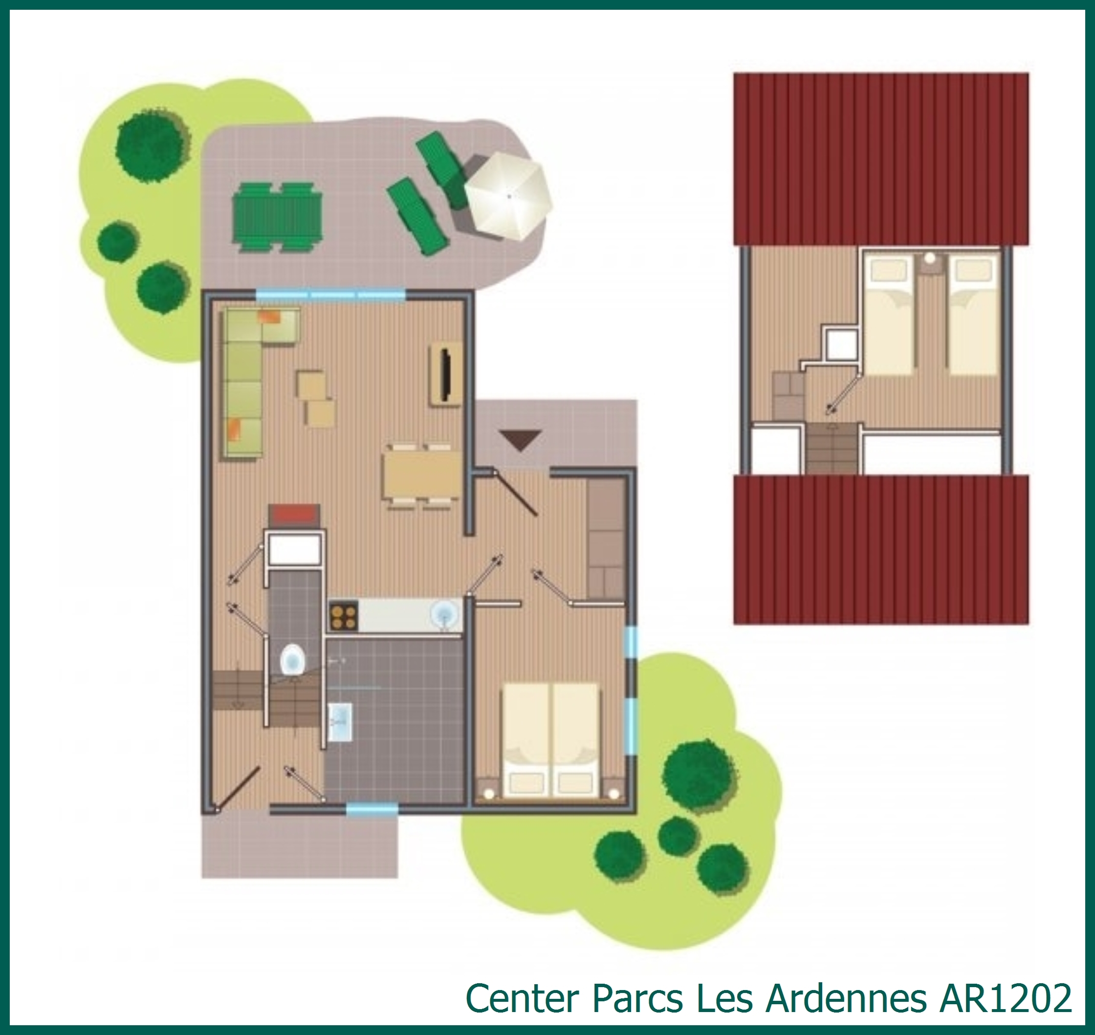 Comfort cottage AR1202 in Les Ardennes