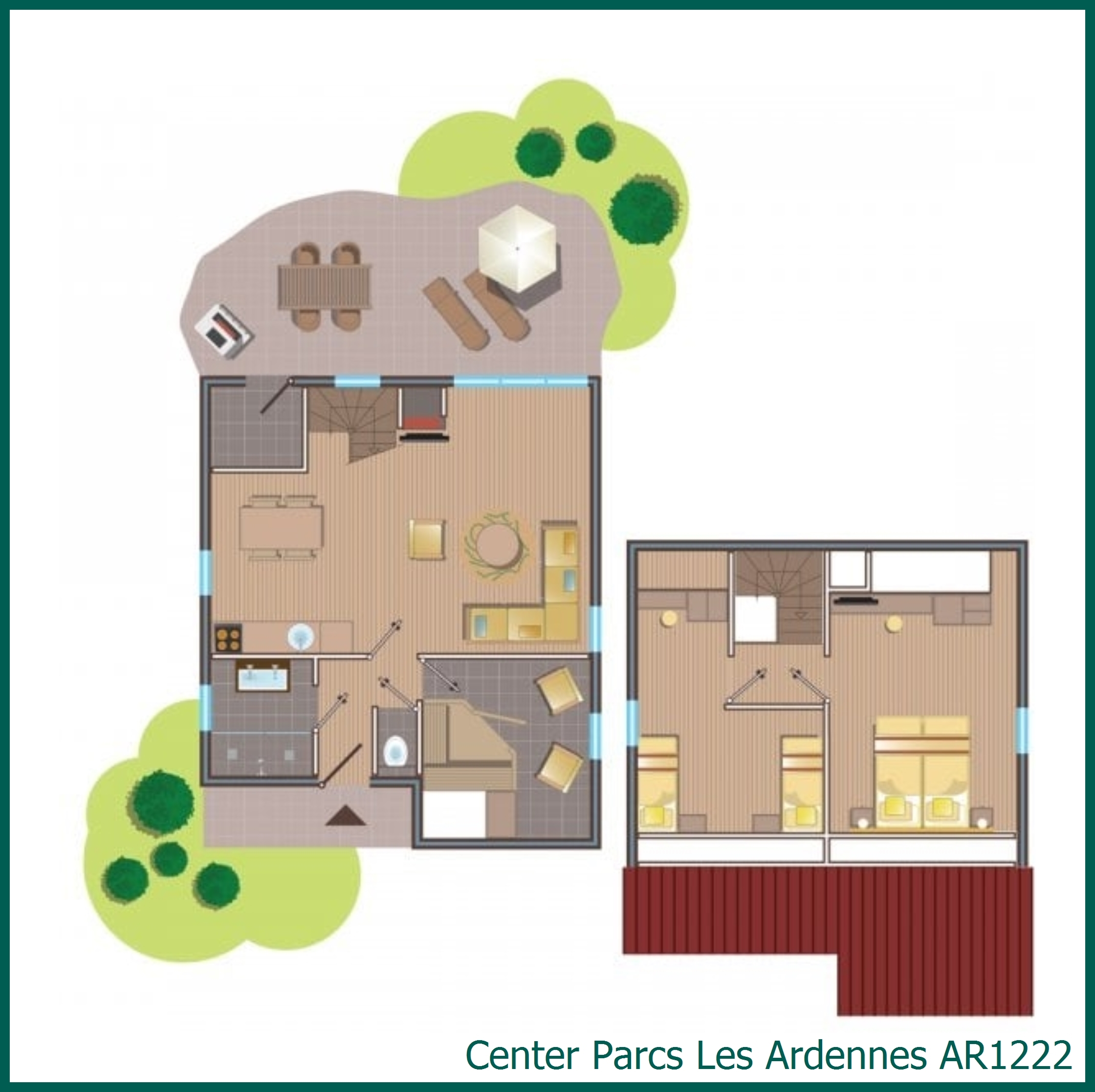 VIP cottage AR1222 in Les Ardennes