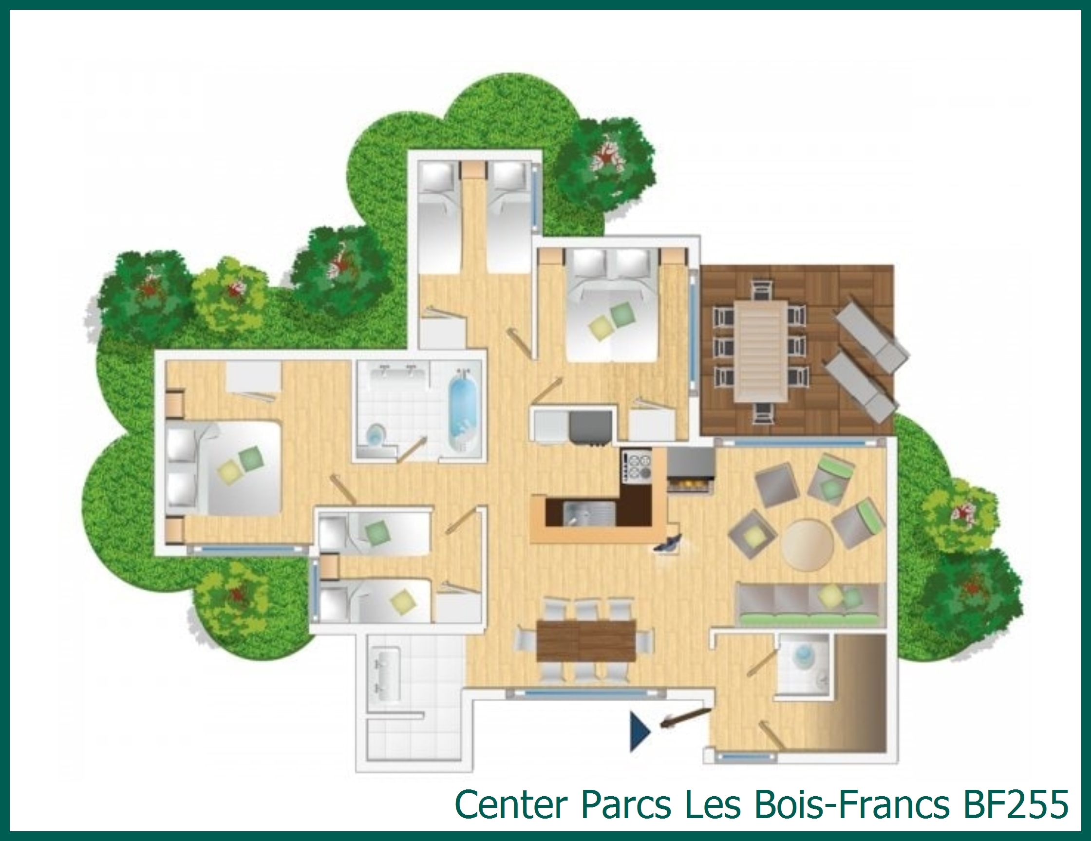 Premium cottage BF255 in Les Bois-Francs