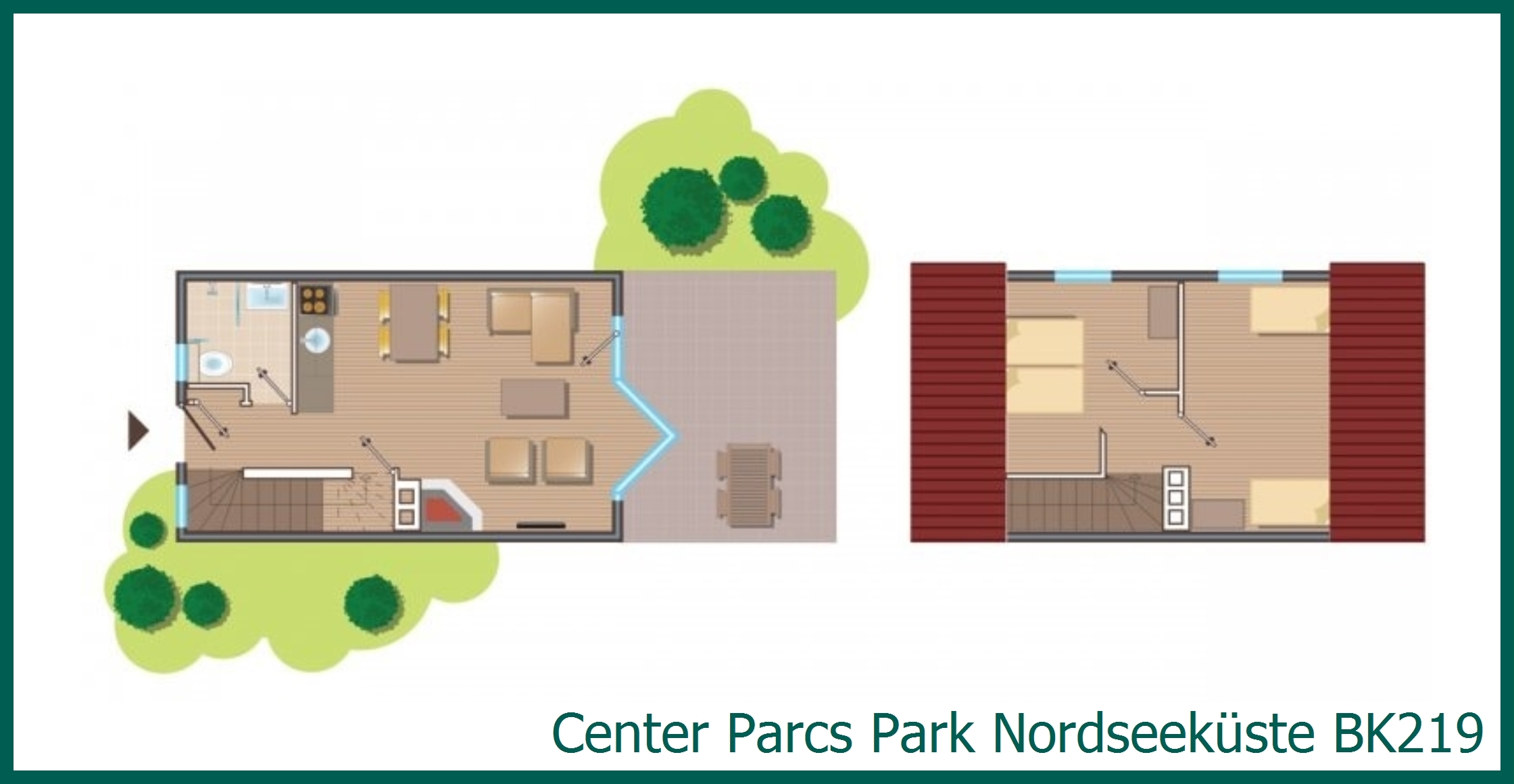 Comfort cottage BK219 in Park Nordseeküste