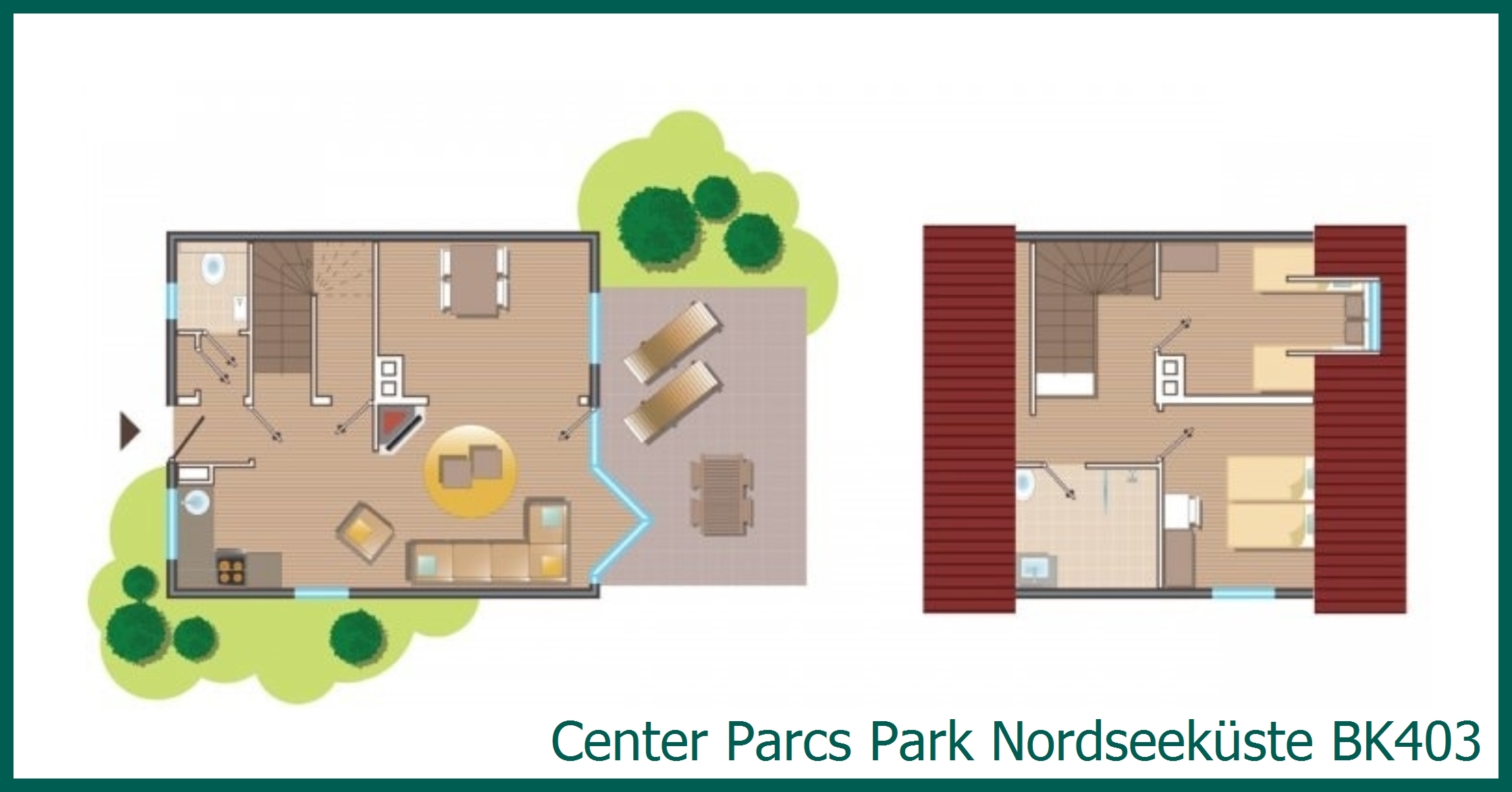 Premium cottage BK403 in Park Nordseeküste