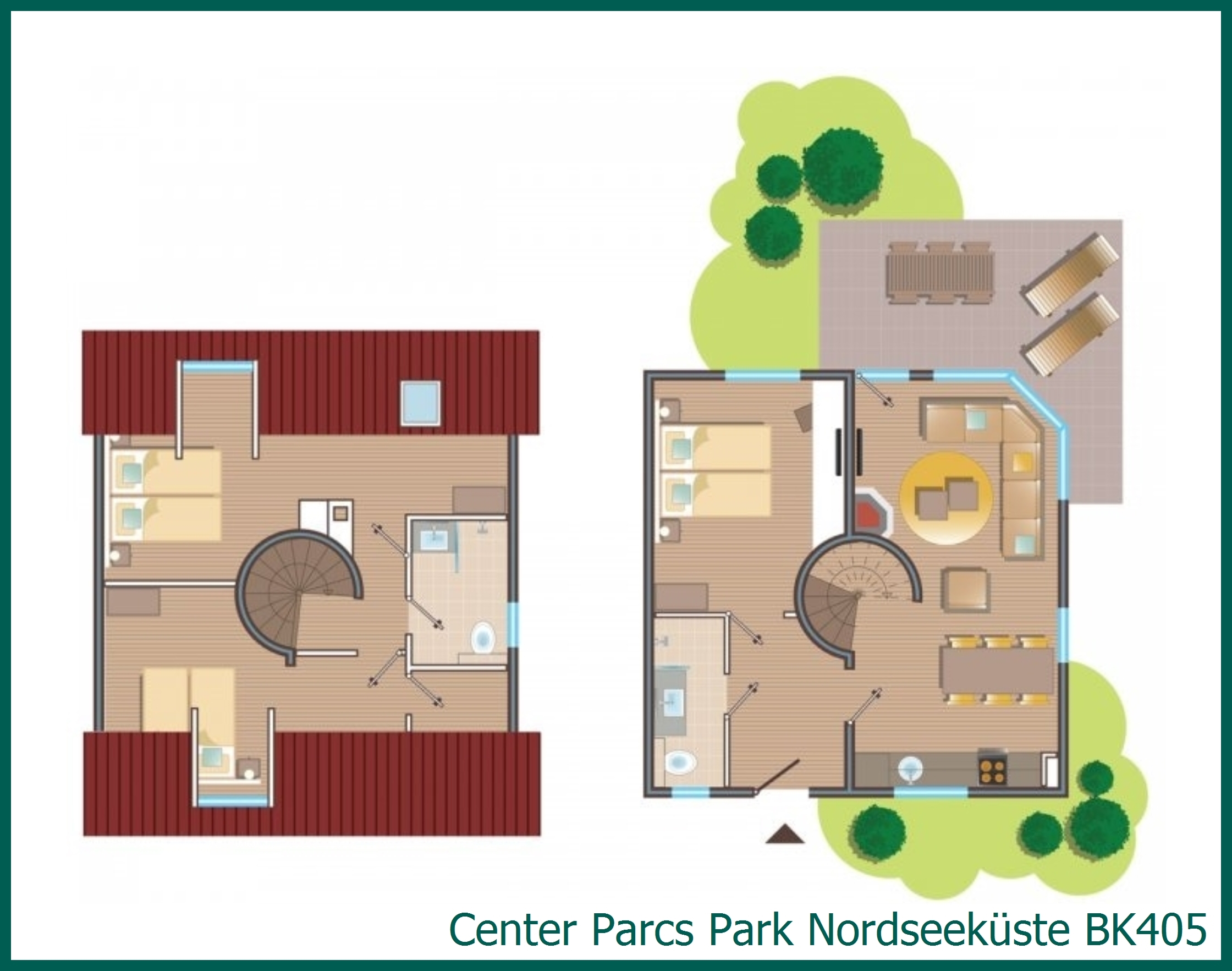 Premium cottage BK405 in Park Nordseeküste