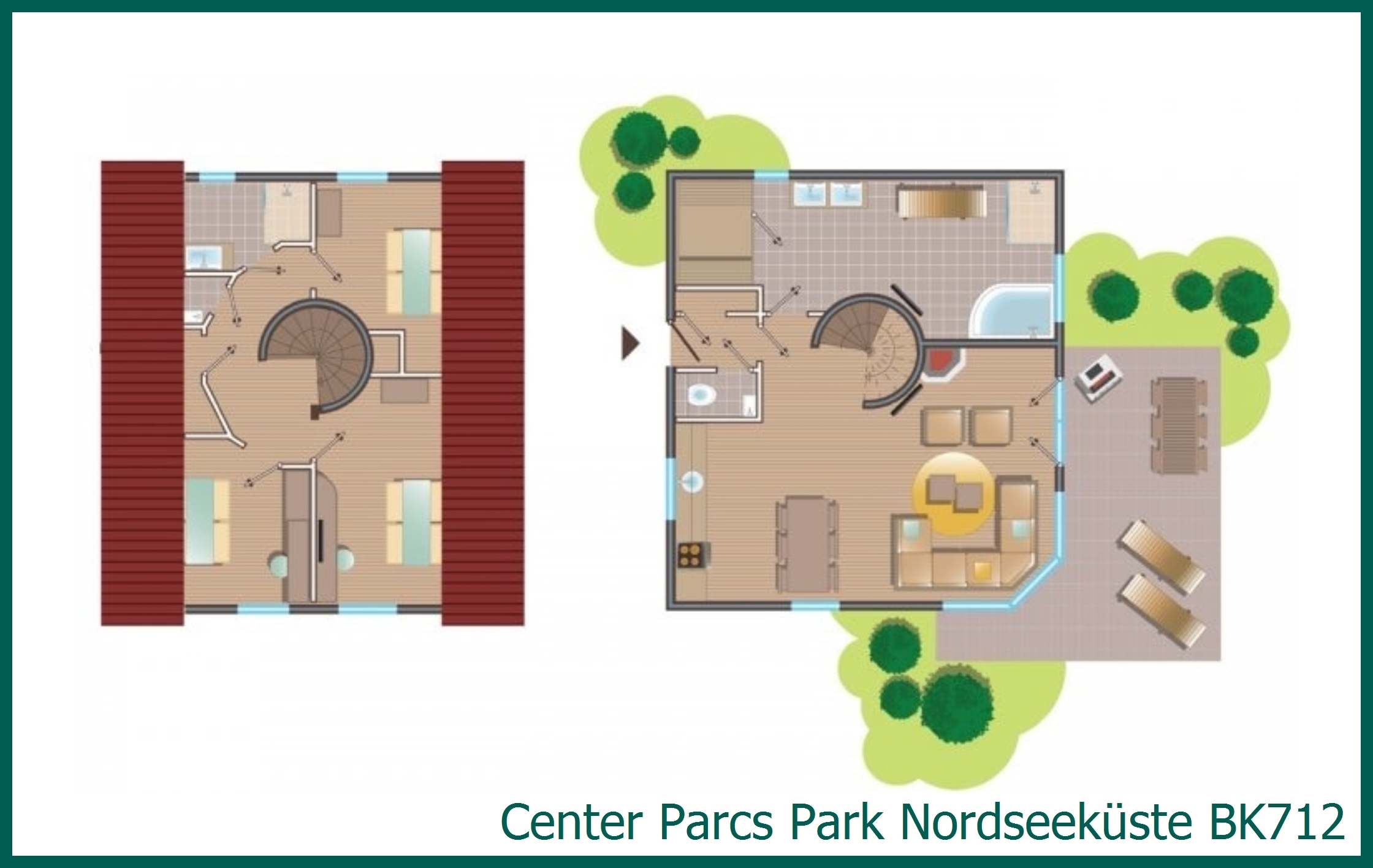 VIP cottage BK712 in Park Nordseeküste