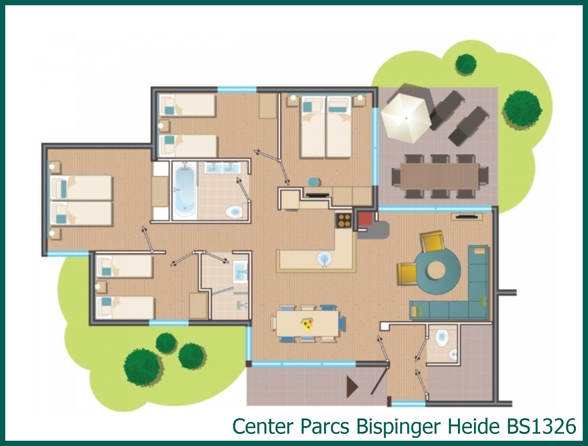 Premium cottage BS1326 in Bispinger Heide