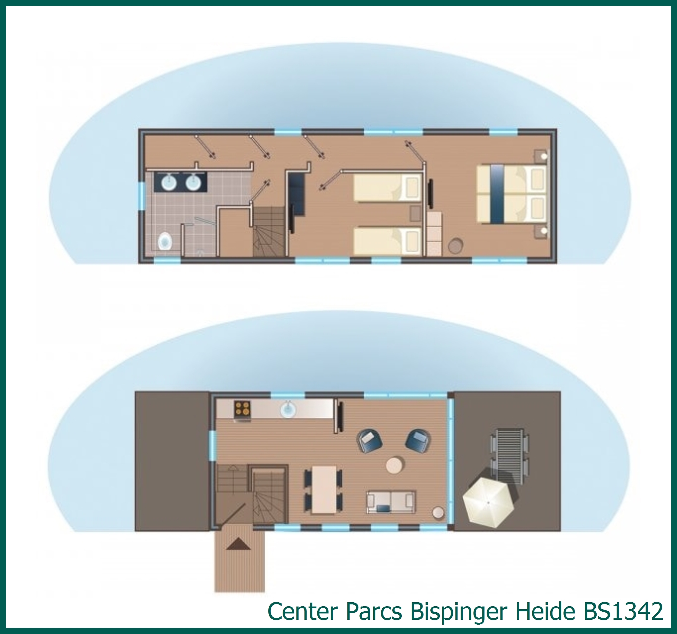 Woonboot BS1342 in Bispinger Heide