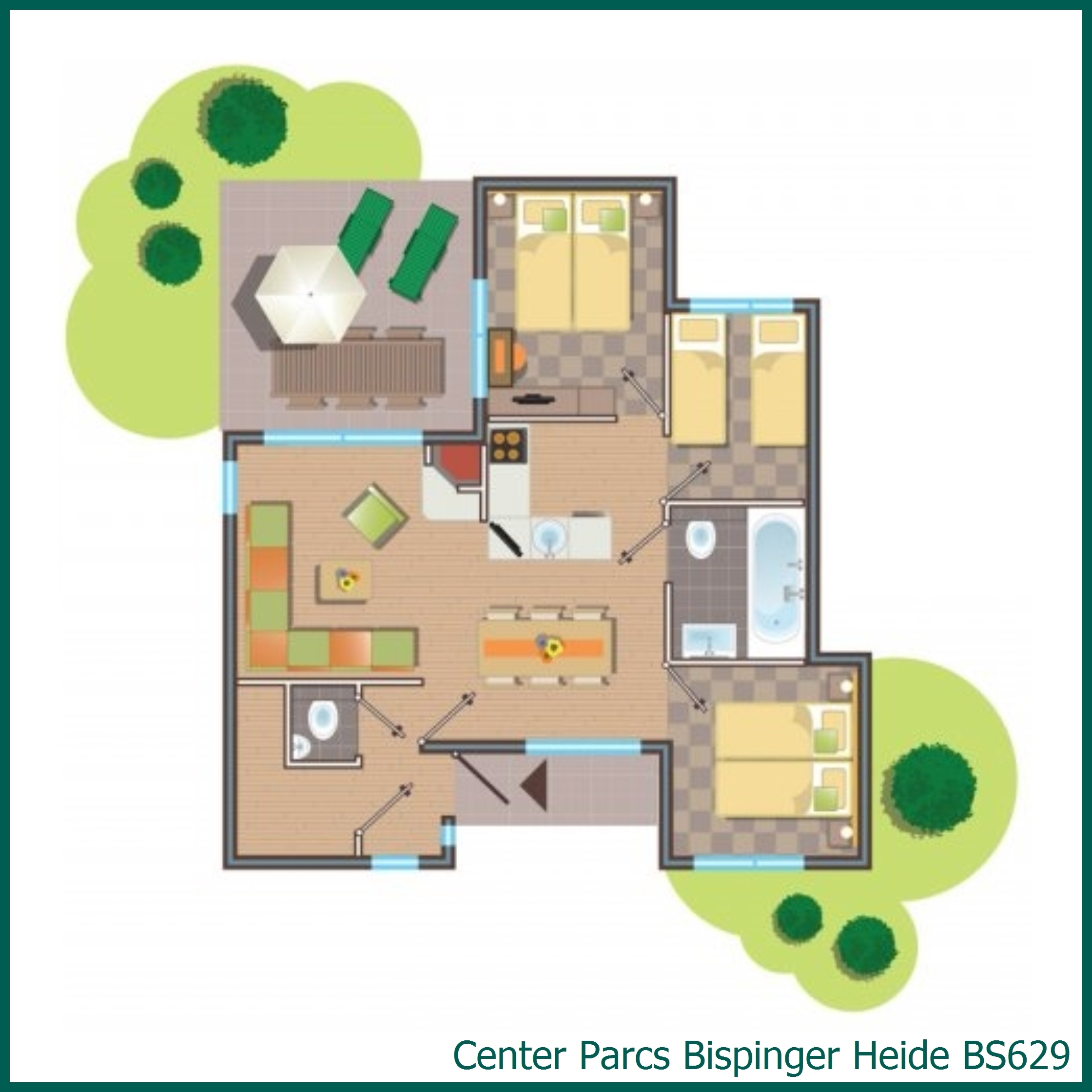 Bungalow BS629 in Bispinger Heide