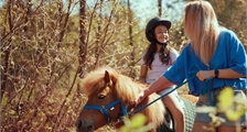 Ponyrijden in Center Parcs Bispinger Heide