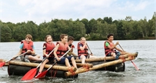 Vlotten bouwen in Center Parcs Bispinger Heide