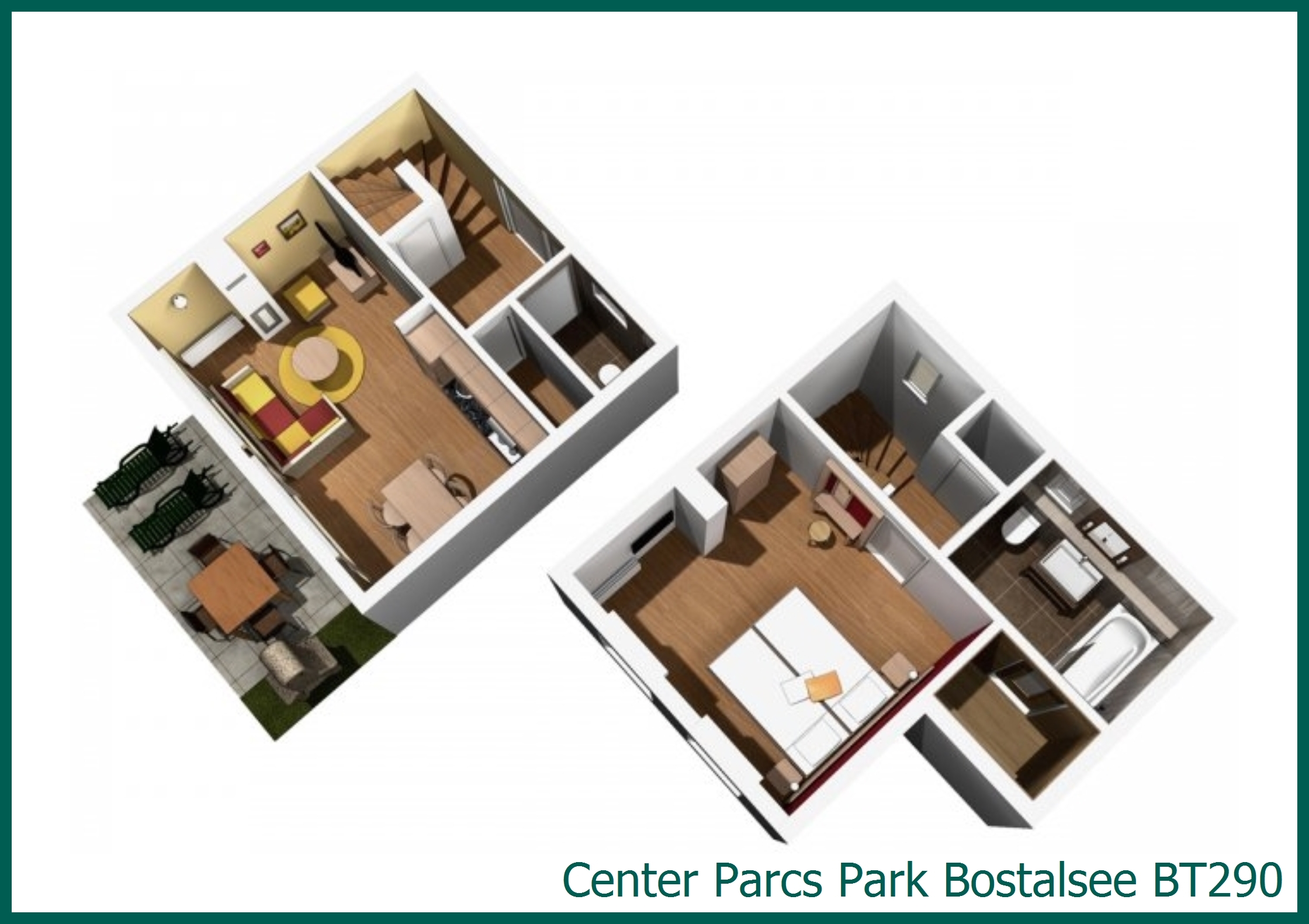 VIP cottage BT290 in Park Bostalsee