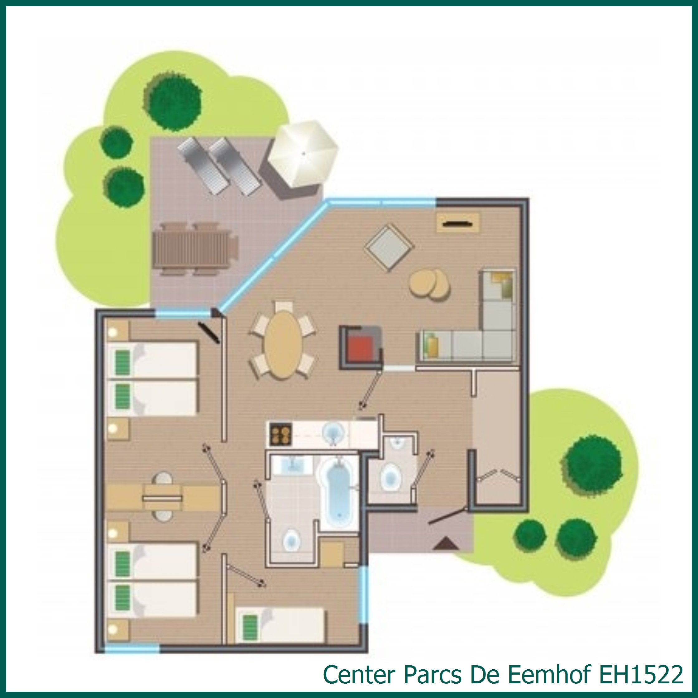 Premium cottage EH1522 in De Eemhof