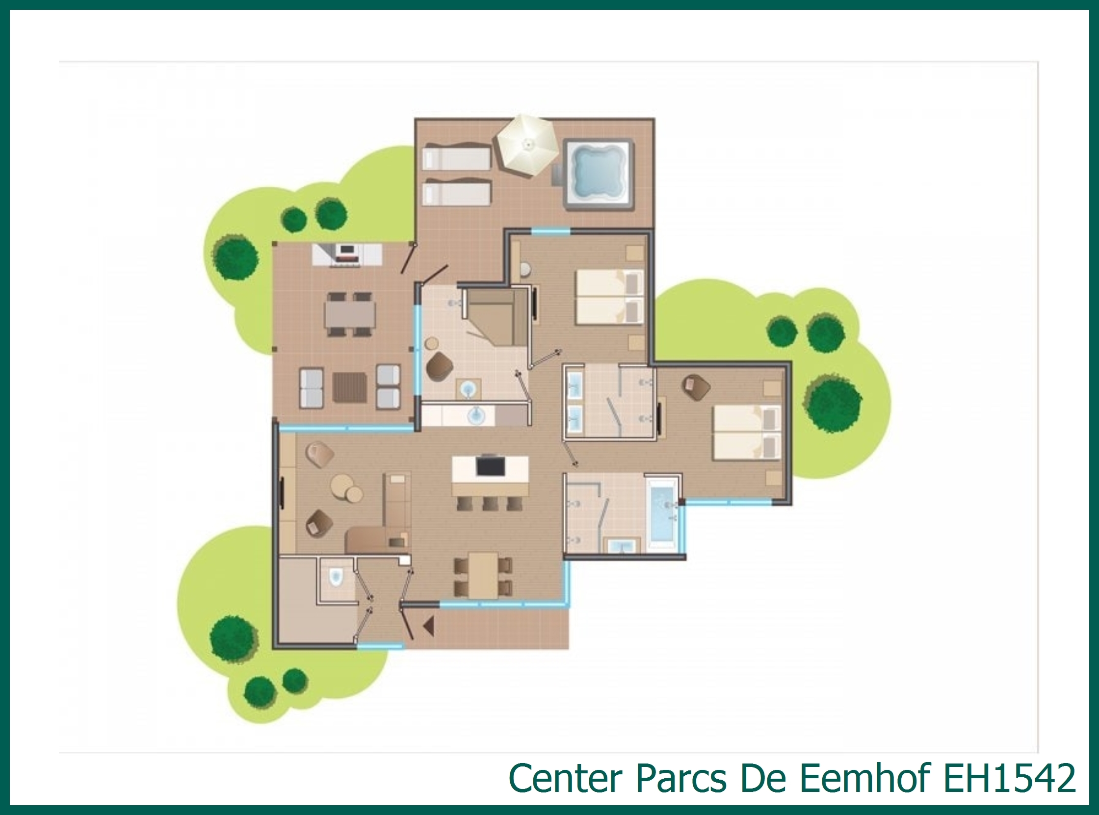 Wellness cottage EH1542 in De Eemhof