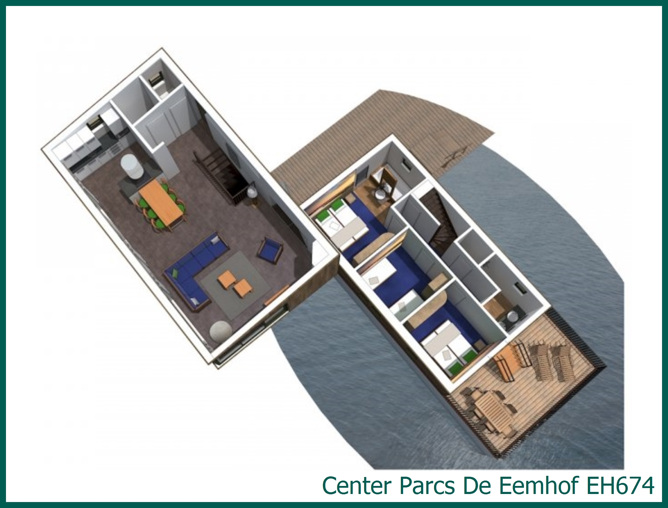 Woonboot EH674 in De Eemhof