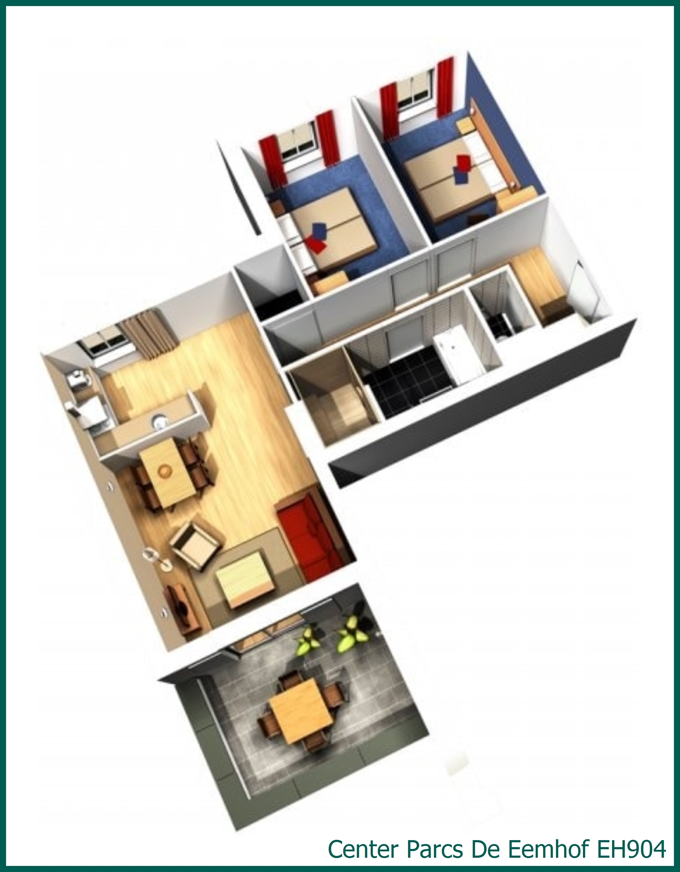 Waterfrontsuite VIP Appartement EH904 in De Eemhof