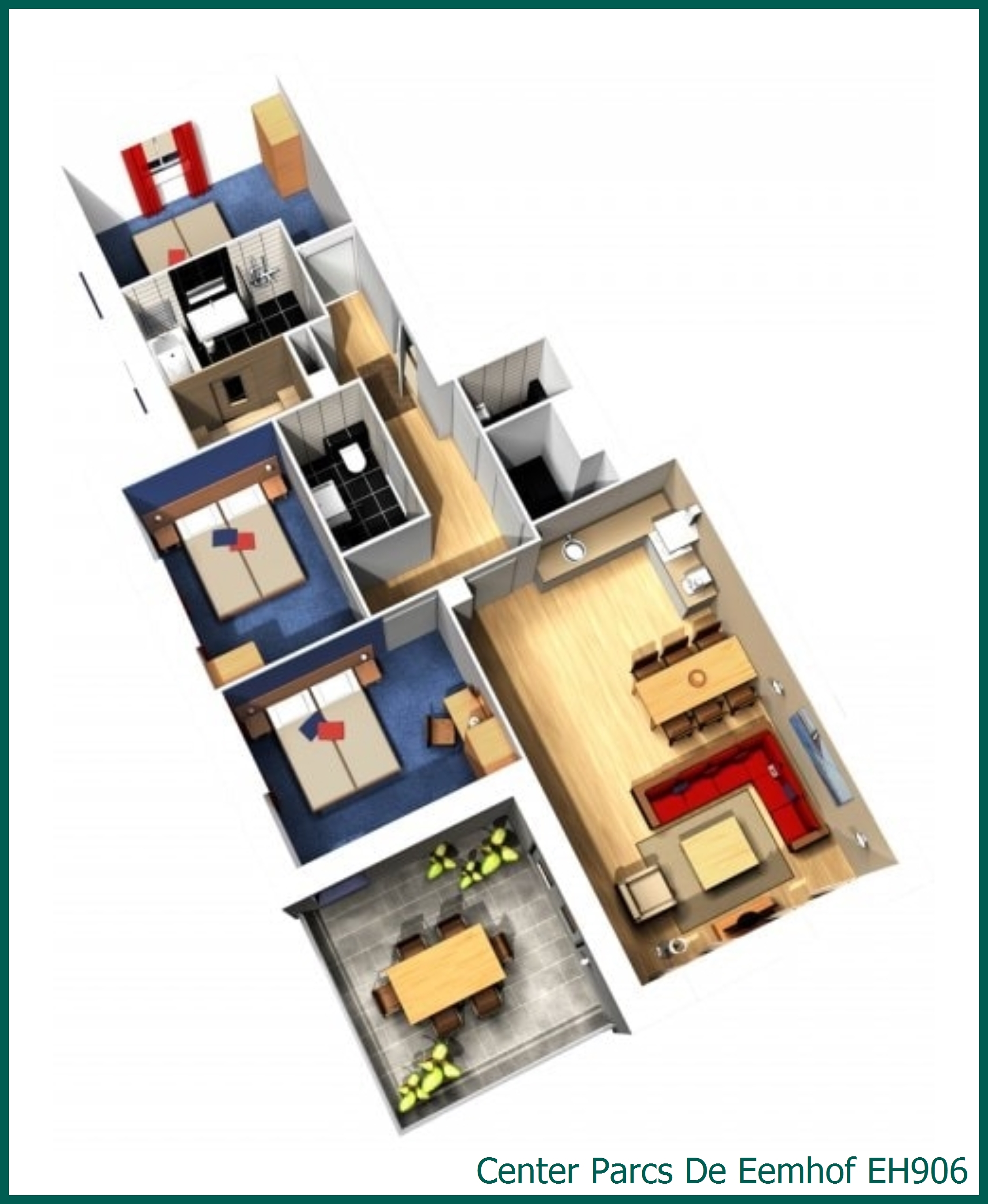 Waterfrontsuite VIP Appartement EH906 in De Eemhof
