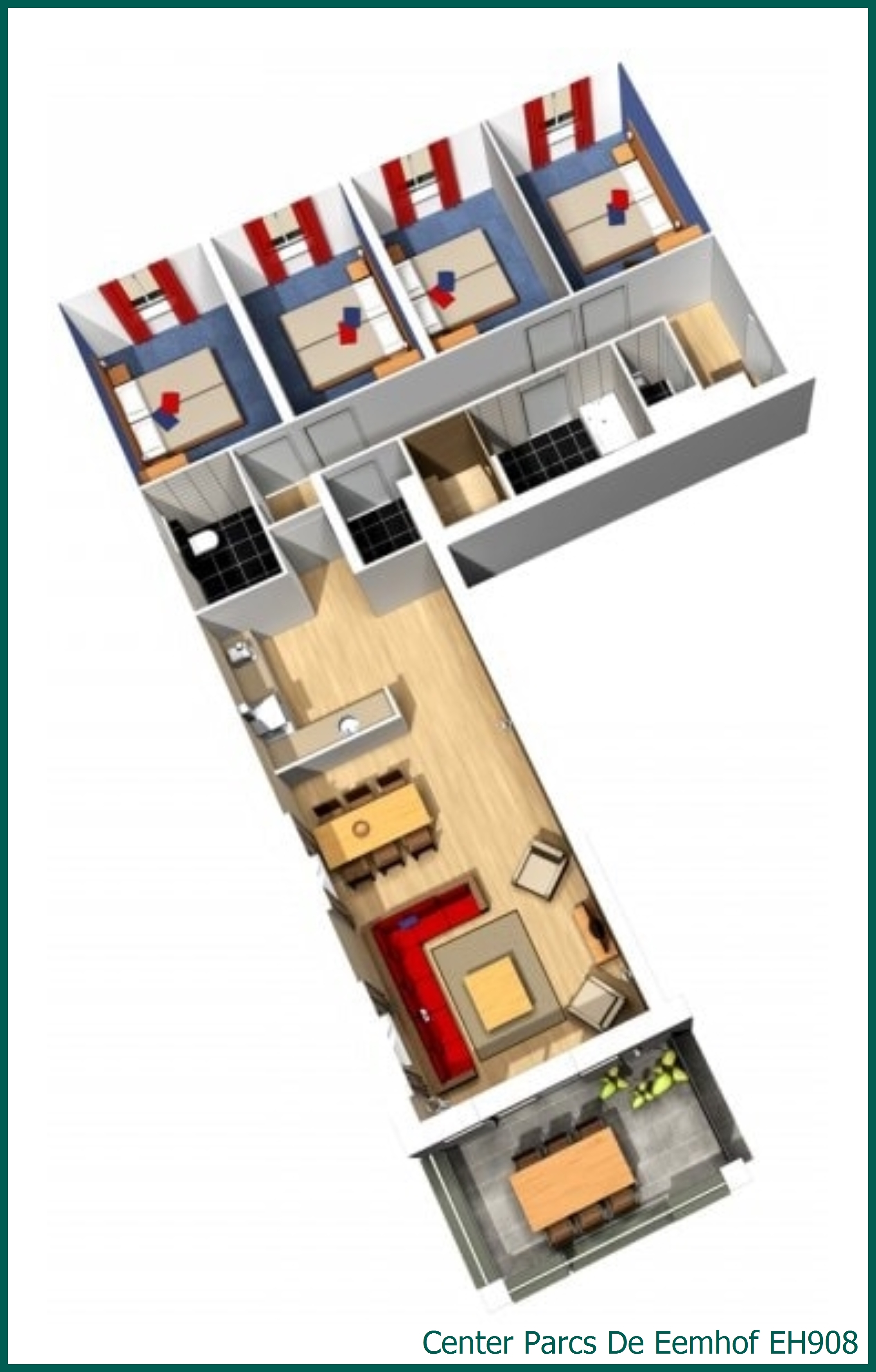 Waterfrontsuite VIP Appartement EH908 in De Eemhof