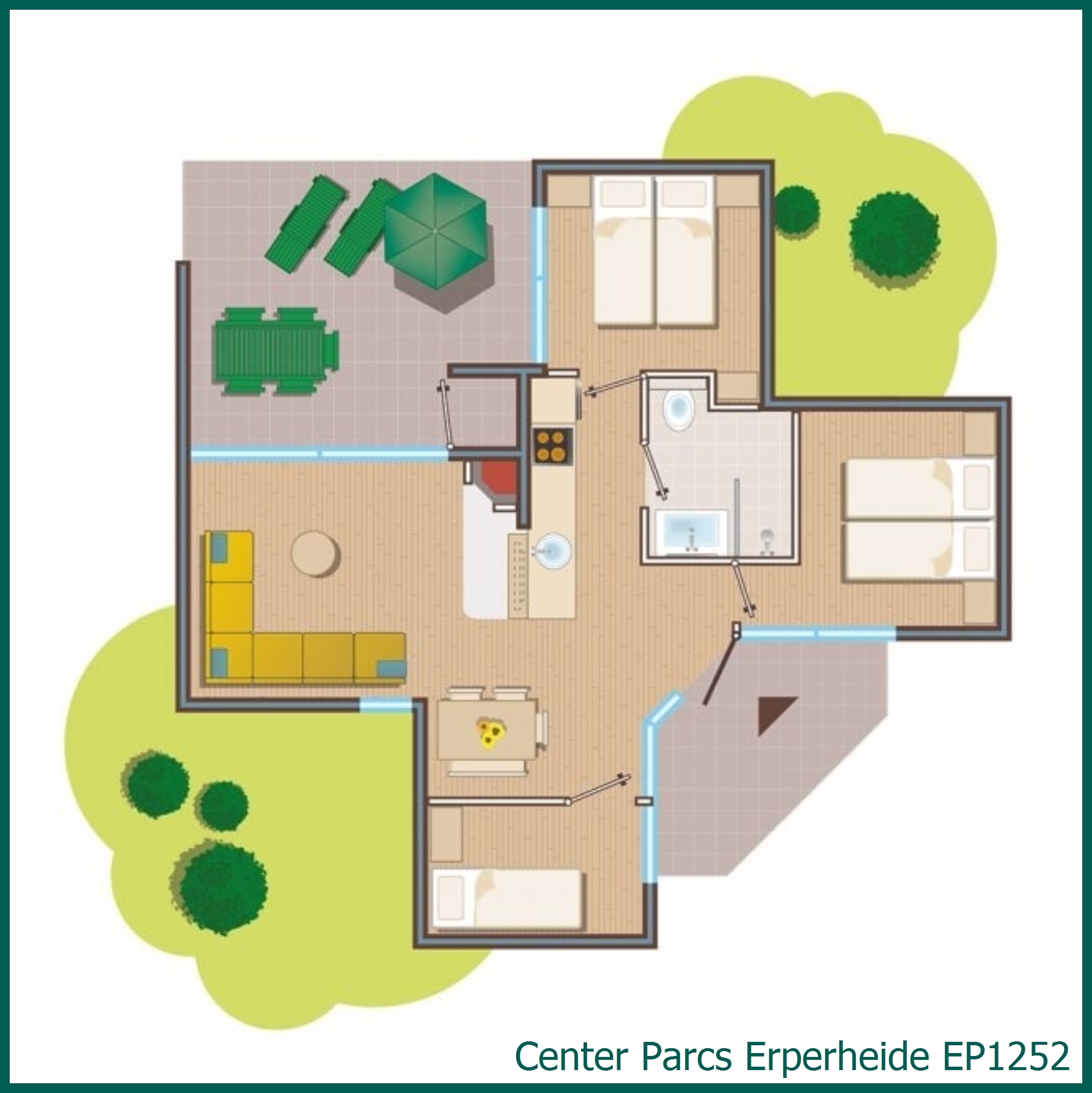 Comfort cottage EP1252 in Erperheide