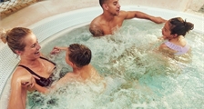 Bubbelbaden in Center Parcs Erperheide