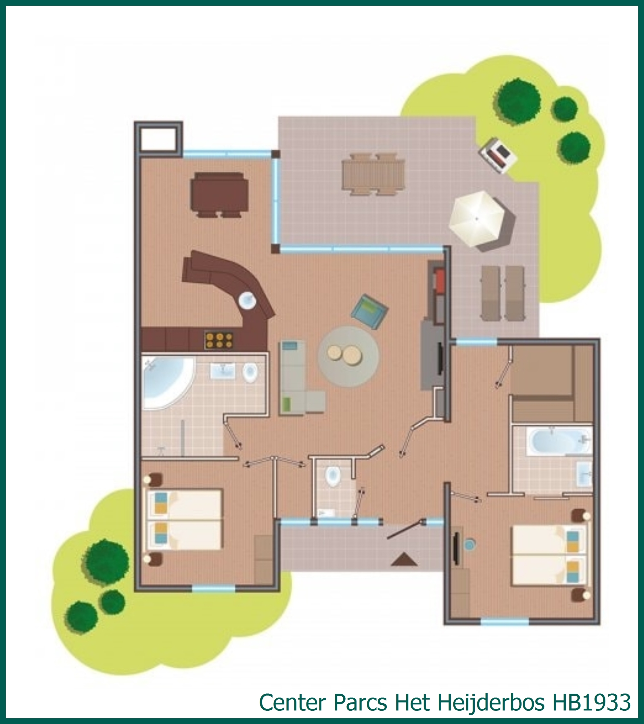 VIP Eden cottage HB1933 in Het Heijderbos