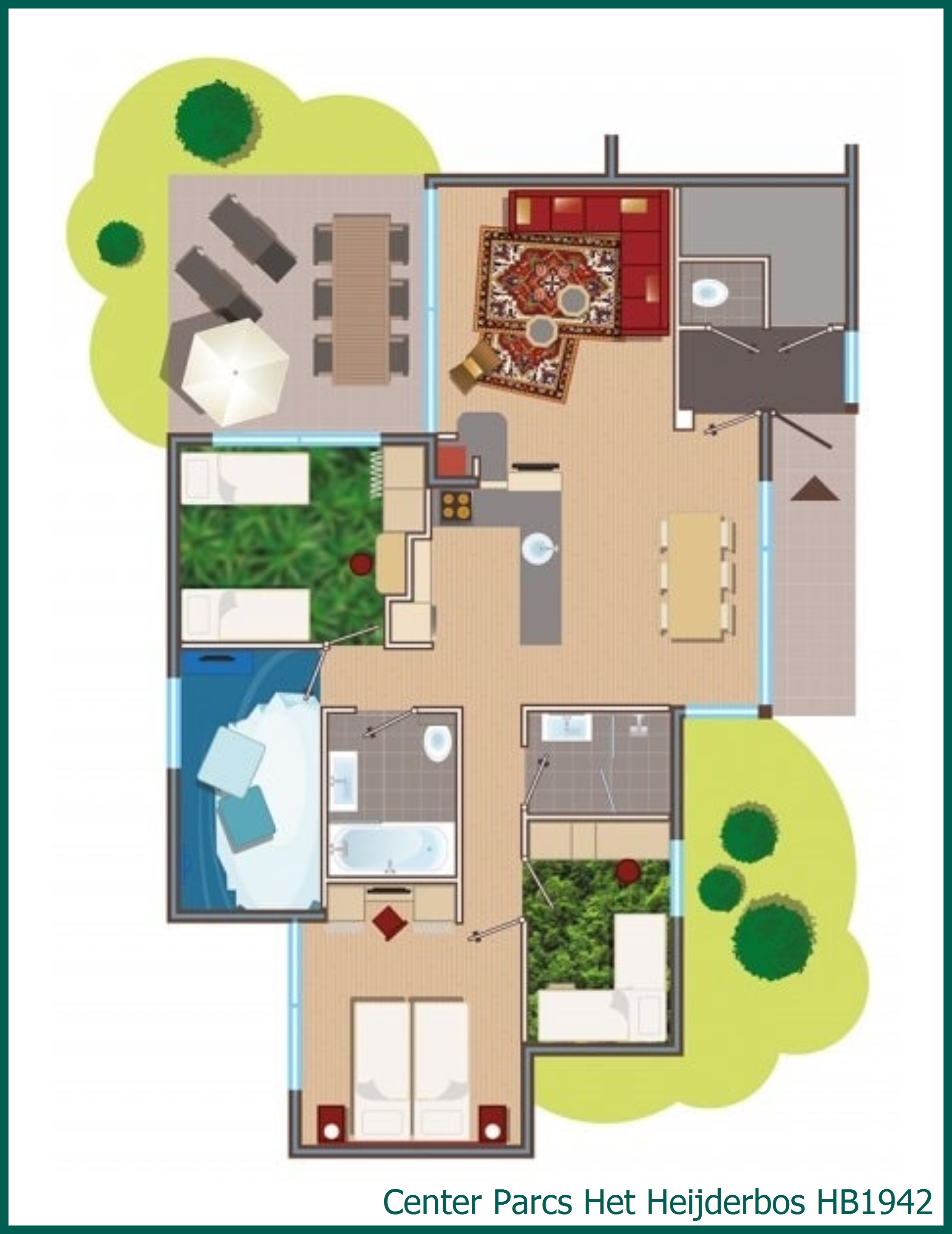 Avontuur cottage HB1942 in Het Heijderbos