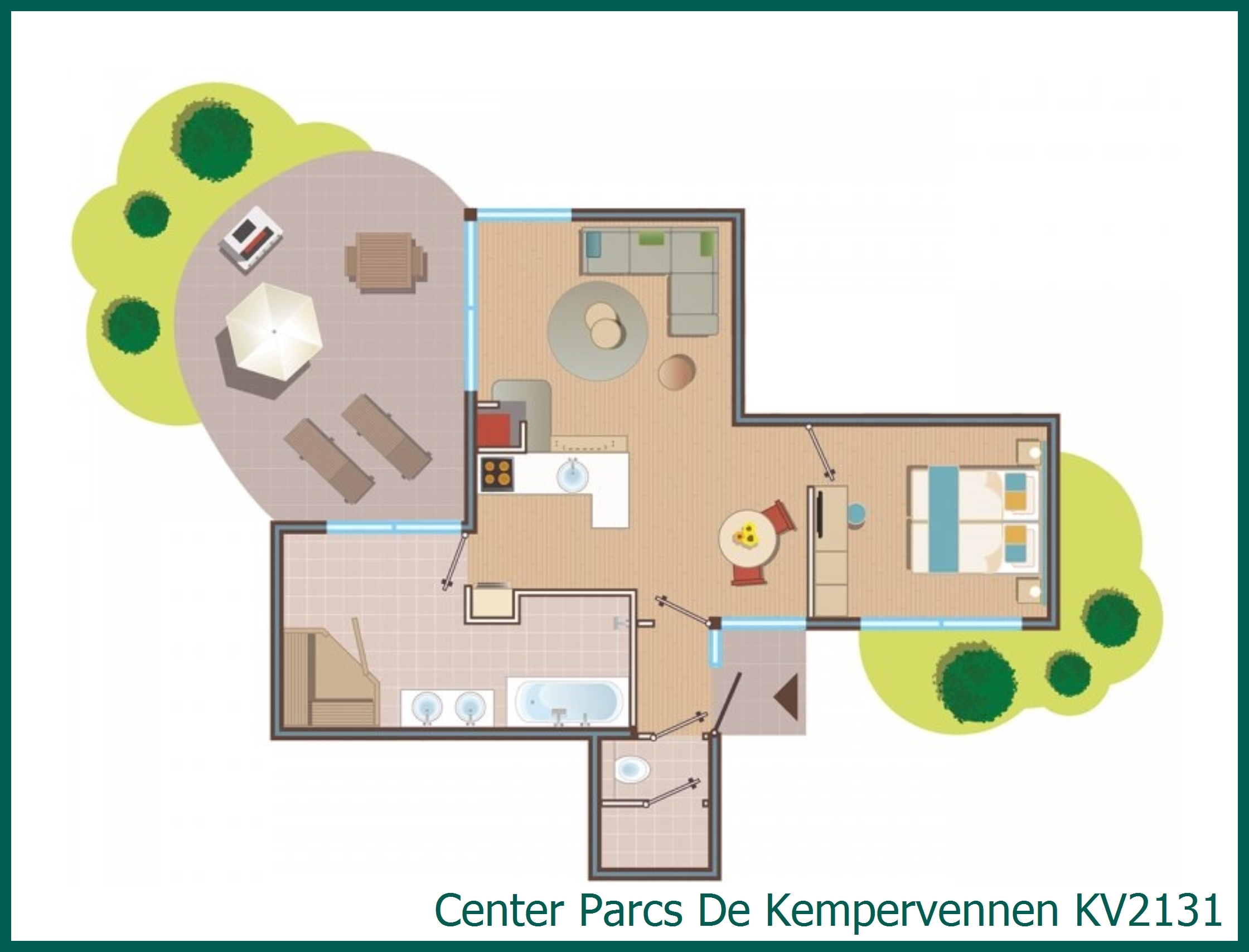 VIP cottage KV2131 in De Kempervennen