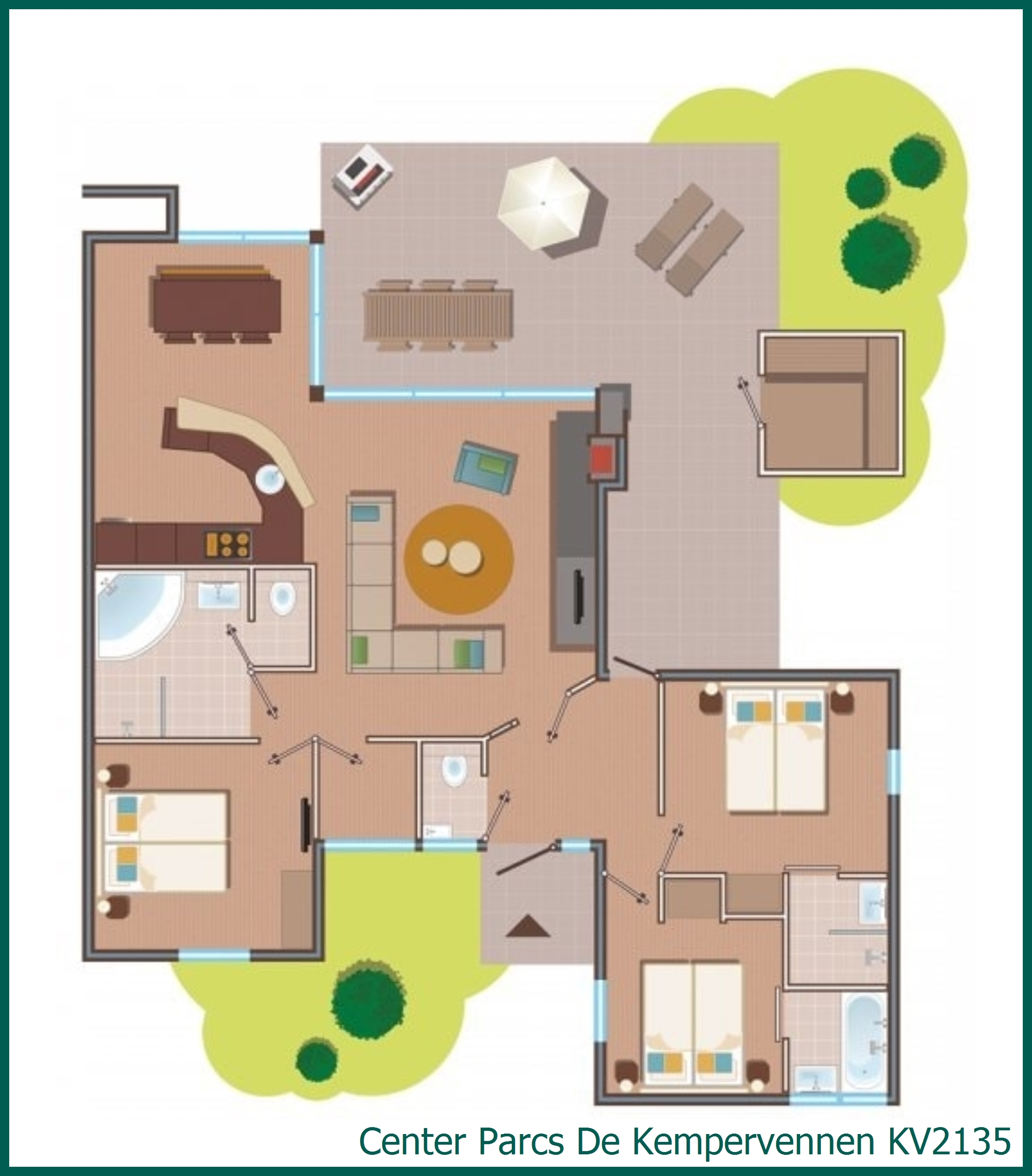 VIP Eden cottage KV2135 in De Kempervennen