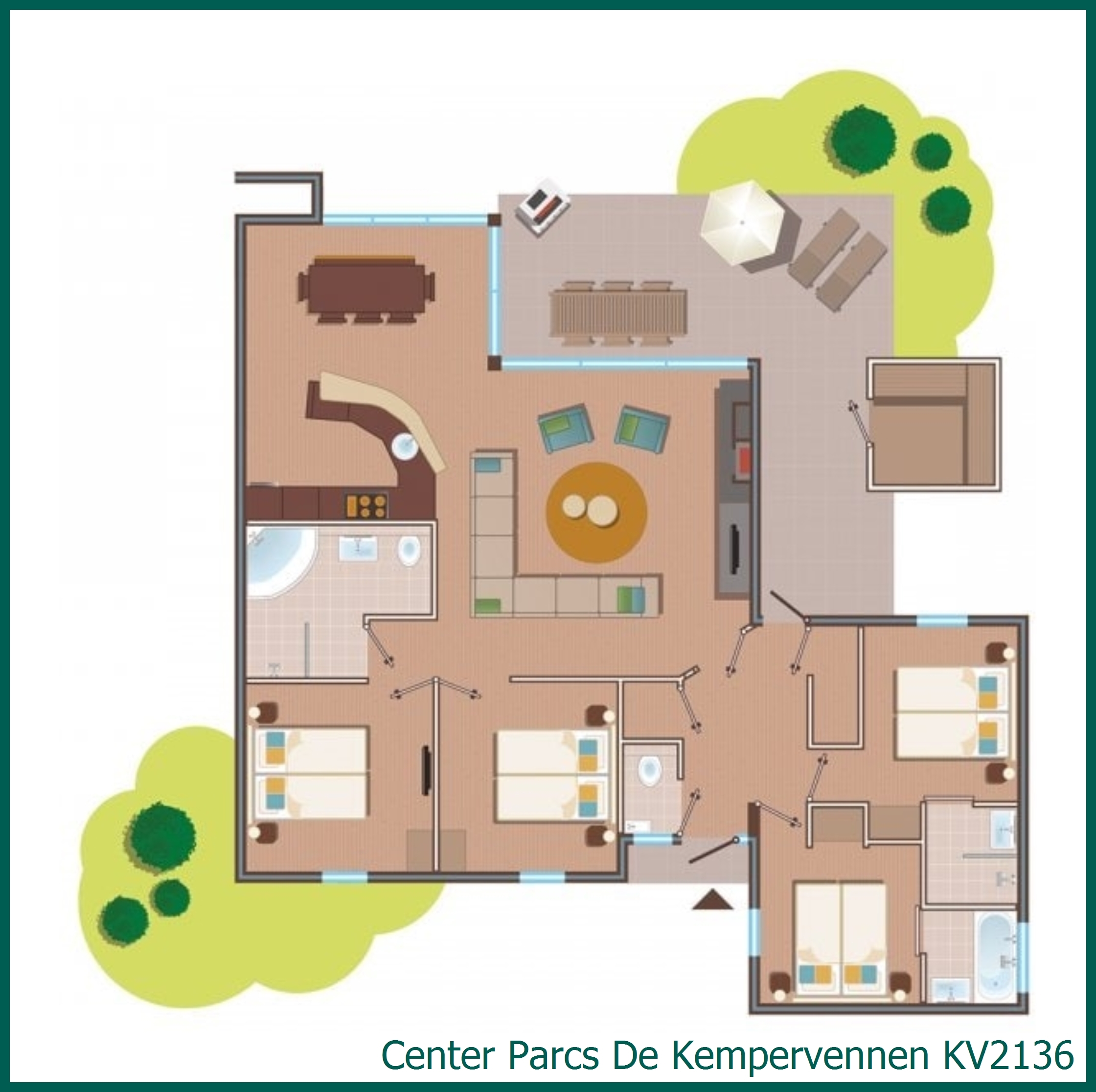 VIP Eden cottage KV2136 in De Kempervennen