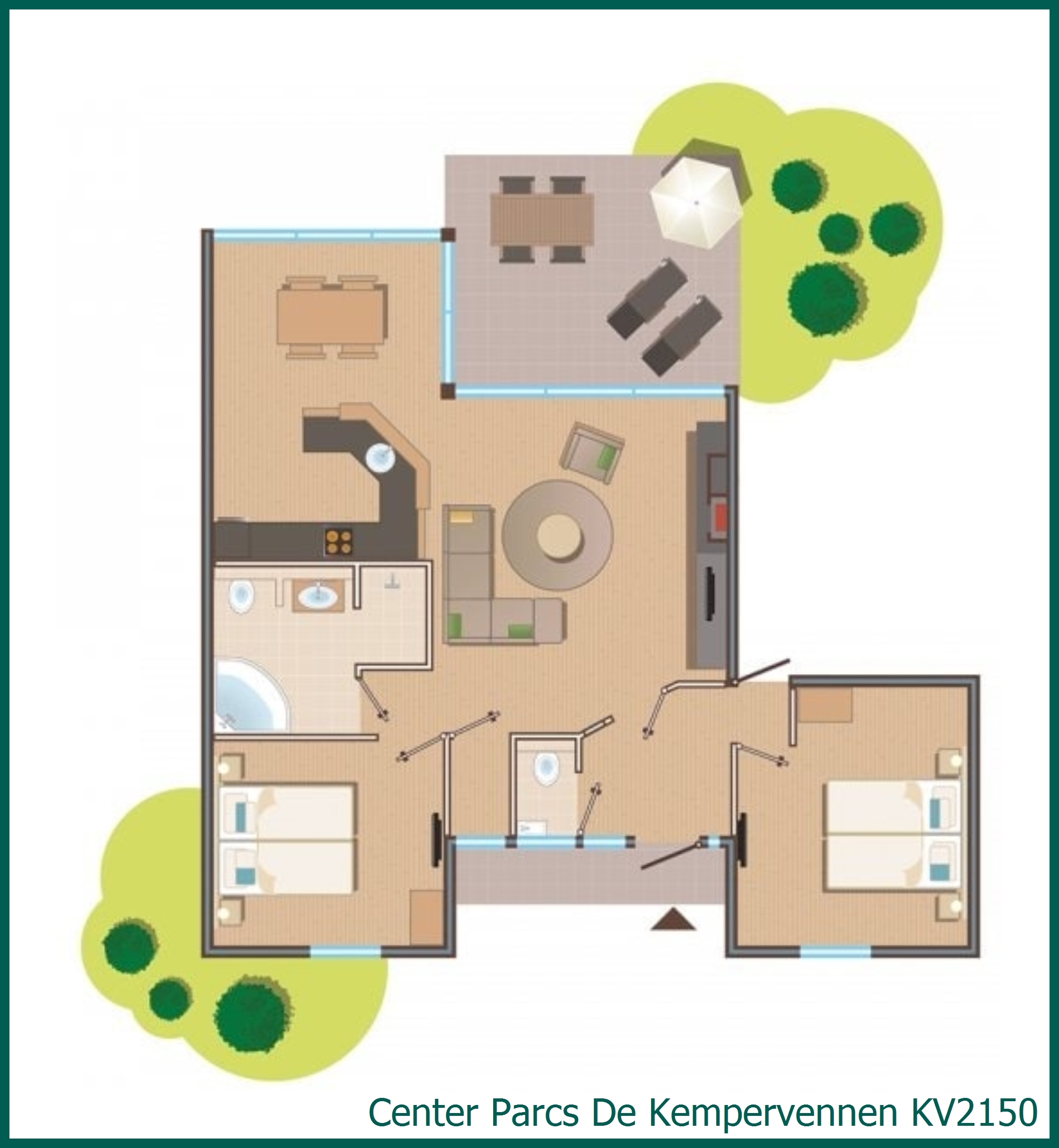 Premium Eden cottage KV2150 in De Kempervennen