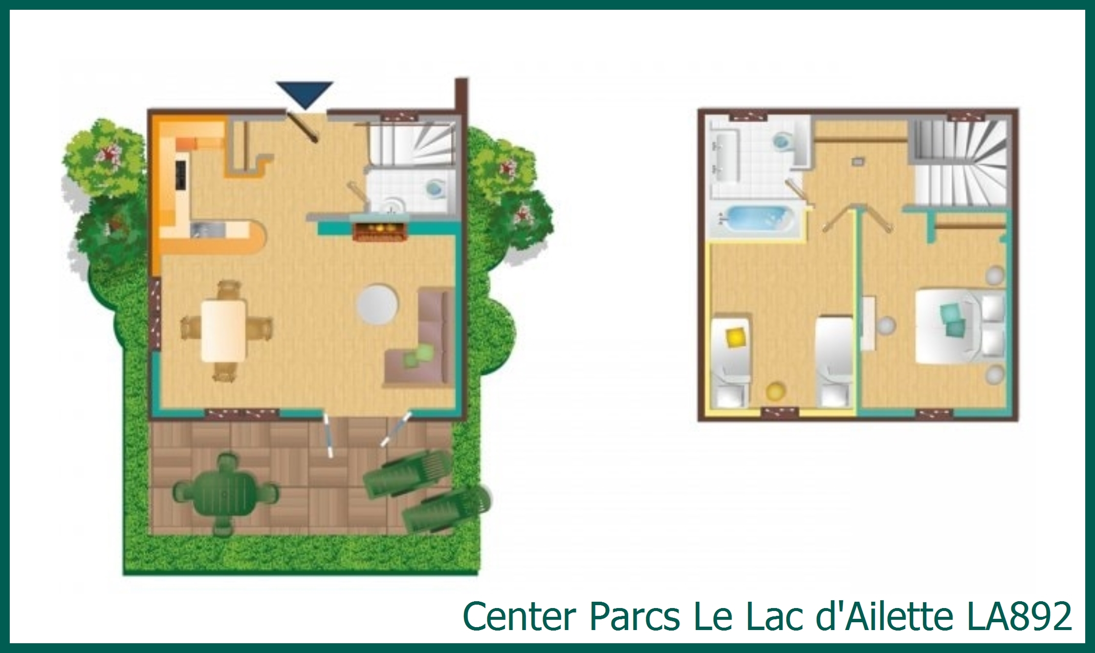 Comfort cottage LA892 in Le Lac d'Ailette