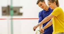 Squashen in Center Parcs Limburgse Peel