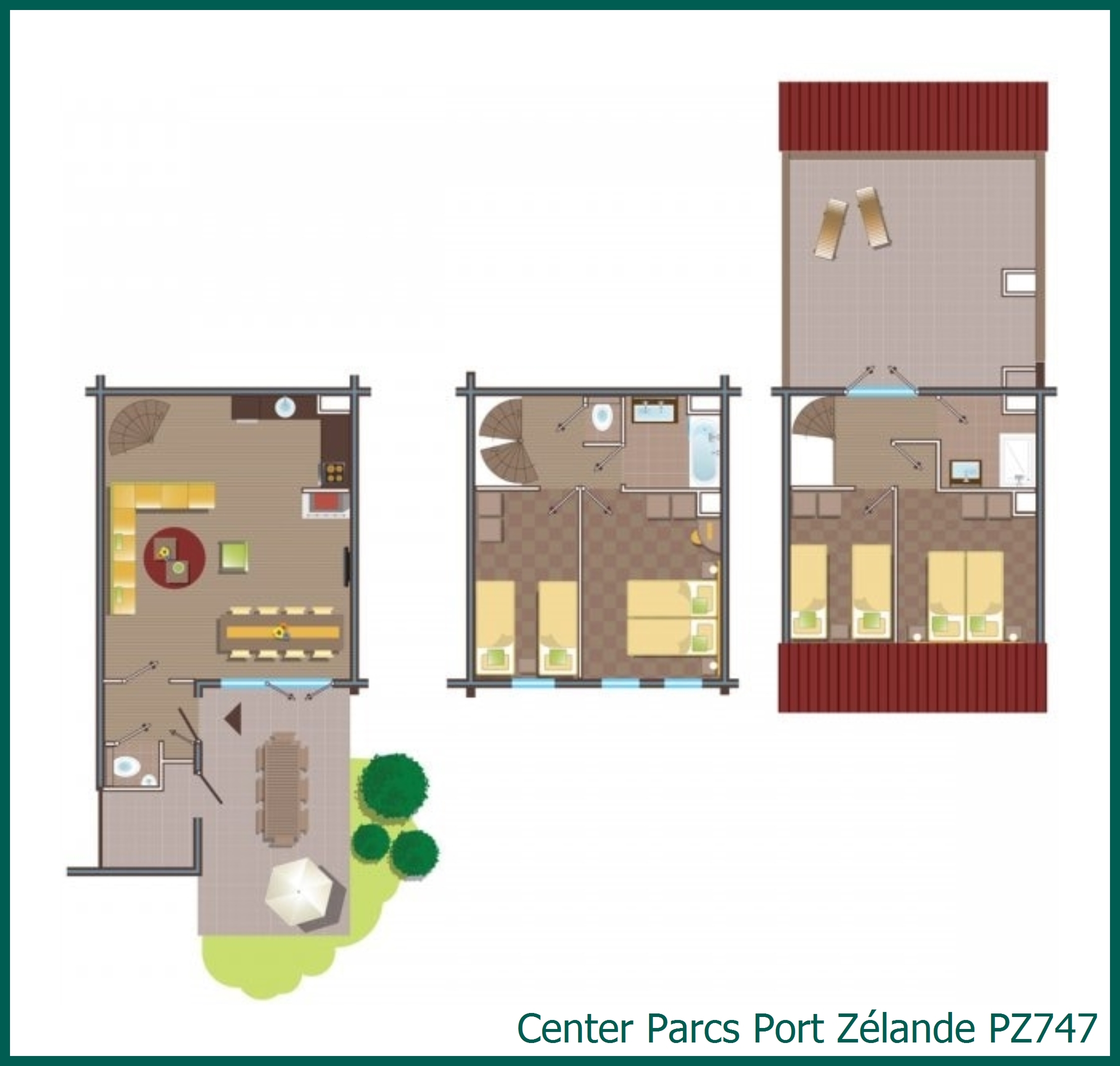 Premium cottage PZ747 in Port Zélande