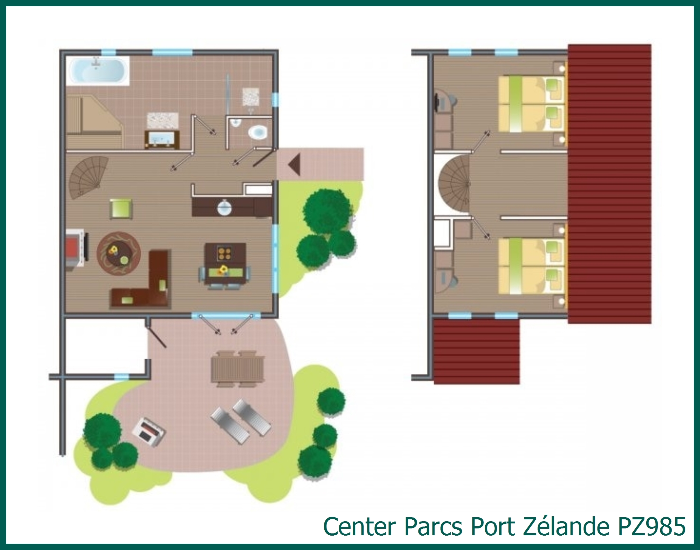 VIP cottage PZ985 in Port Zélande