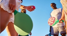 Beach Games in Center Parcs Port Zélande