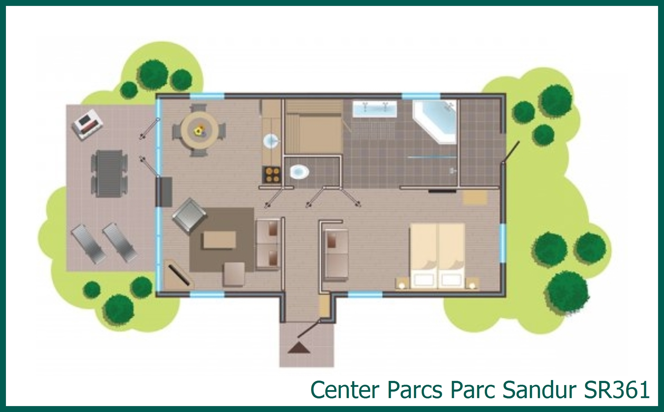 VIP cottage SR361 in Parc Sandur