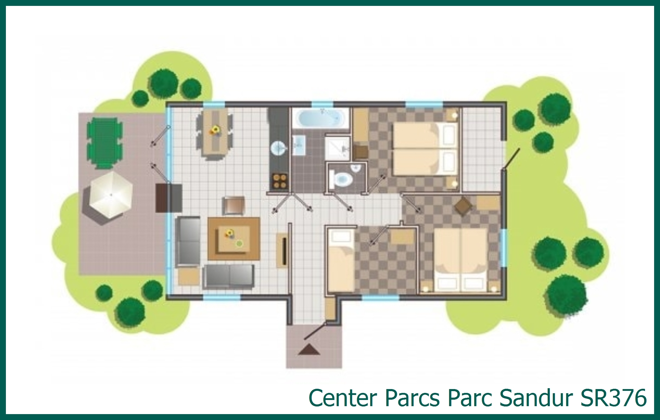 Comfort cottage SR376 in Parc Sandur