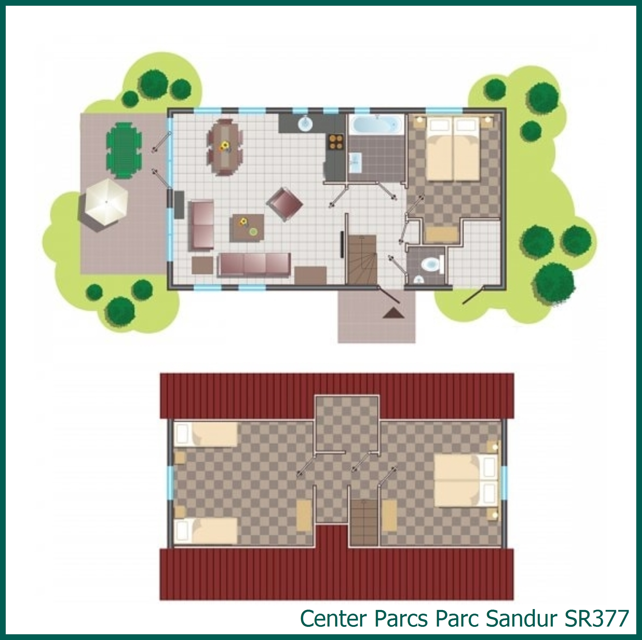 Comfort cottage SR377 in Parc Sandur