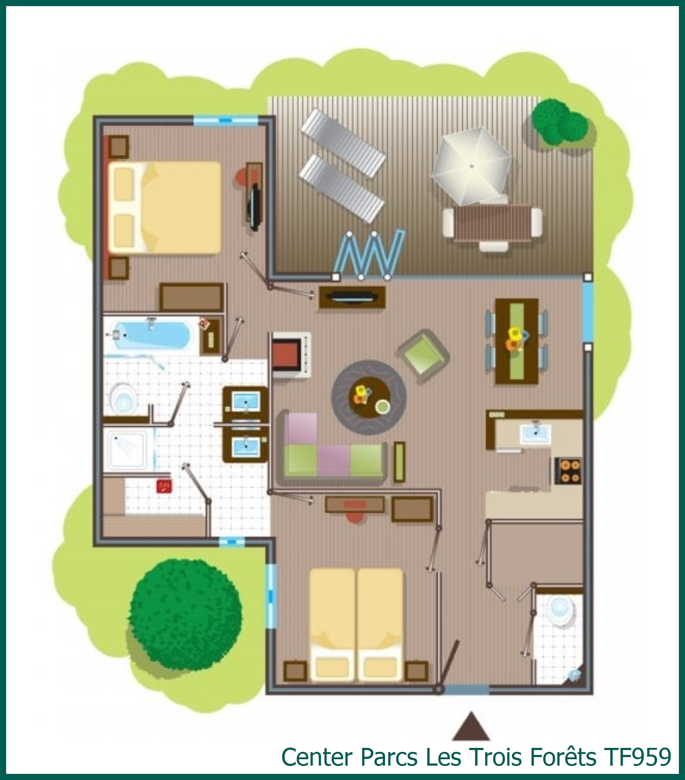 VIP cottage TF959 in Les Trois Forêts