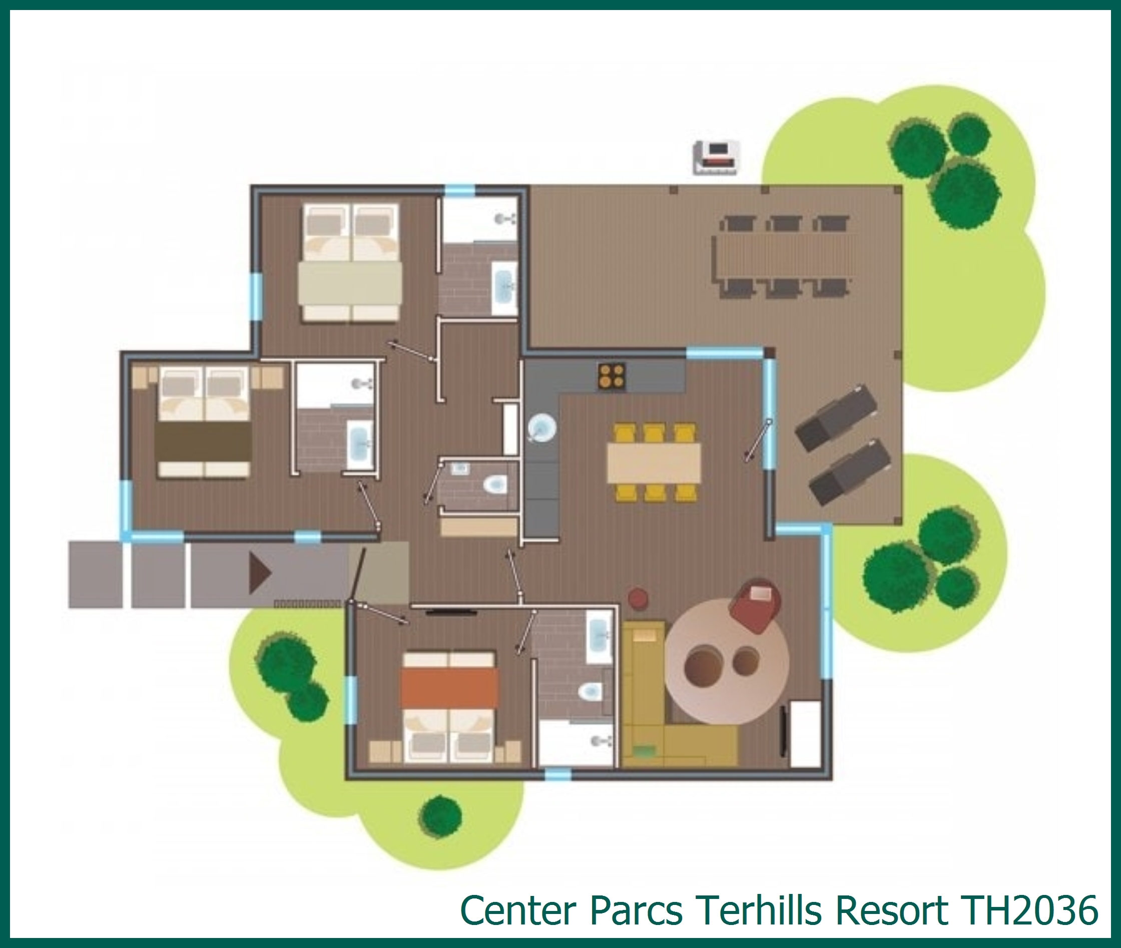 VIP cottage TH2036 in Terhills Resort