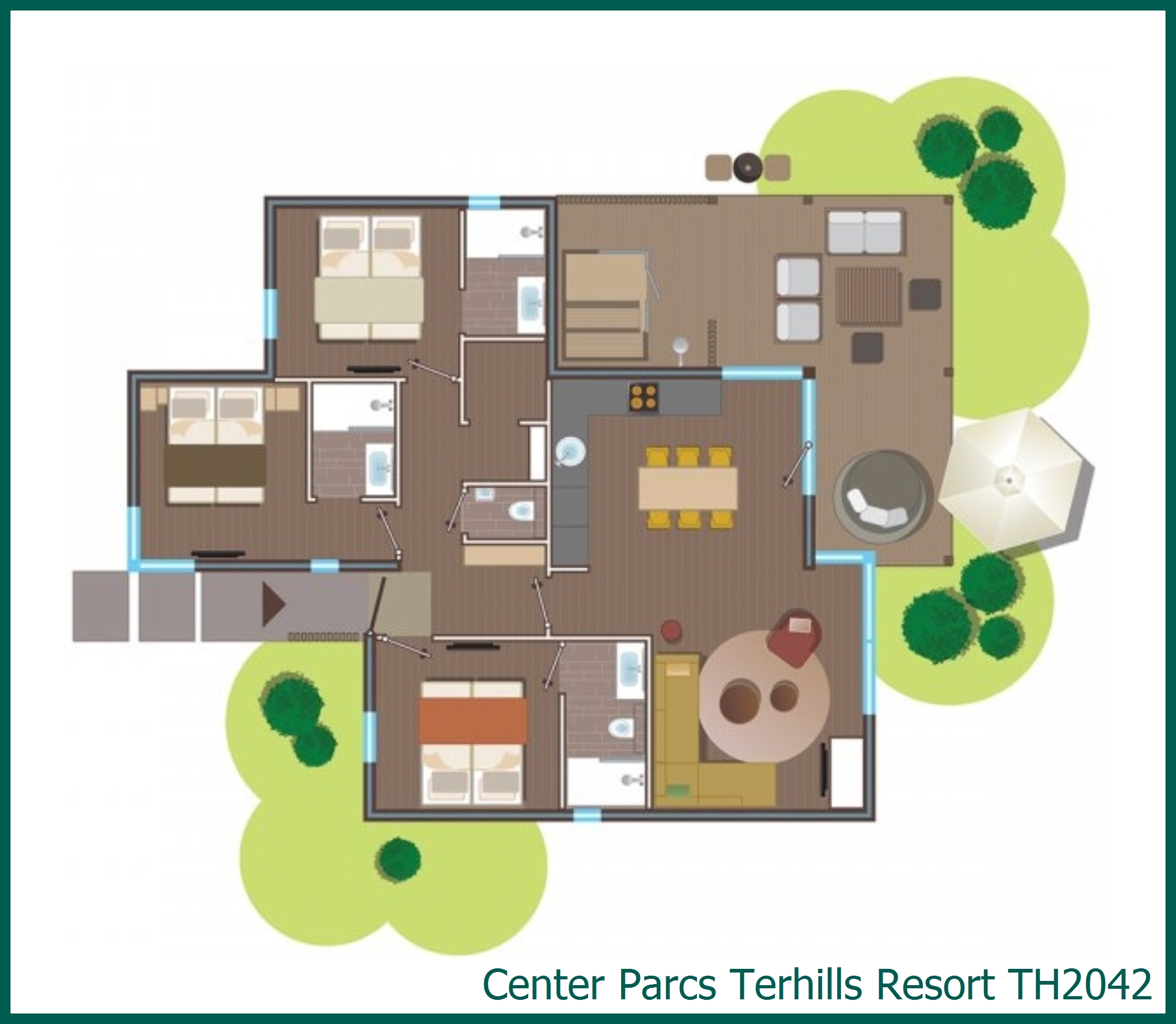 Exclusive Lakeside cottage TH2042 in Terhills Resort