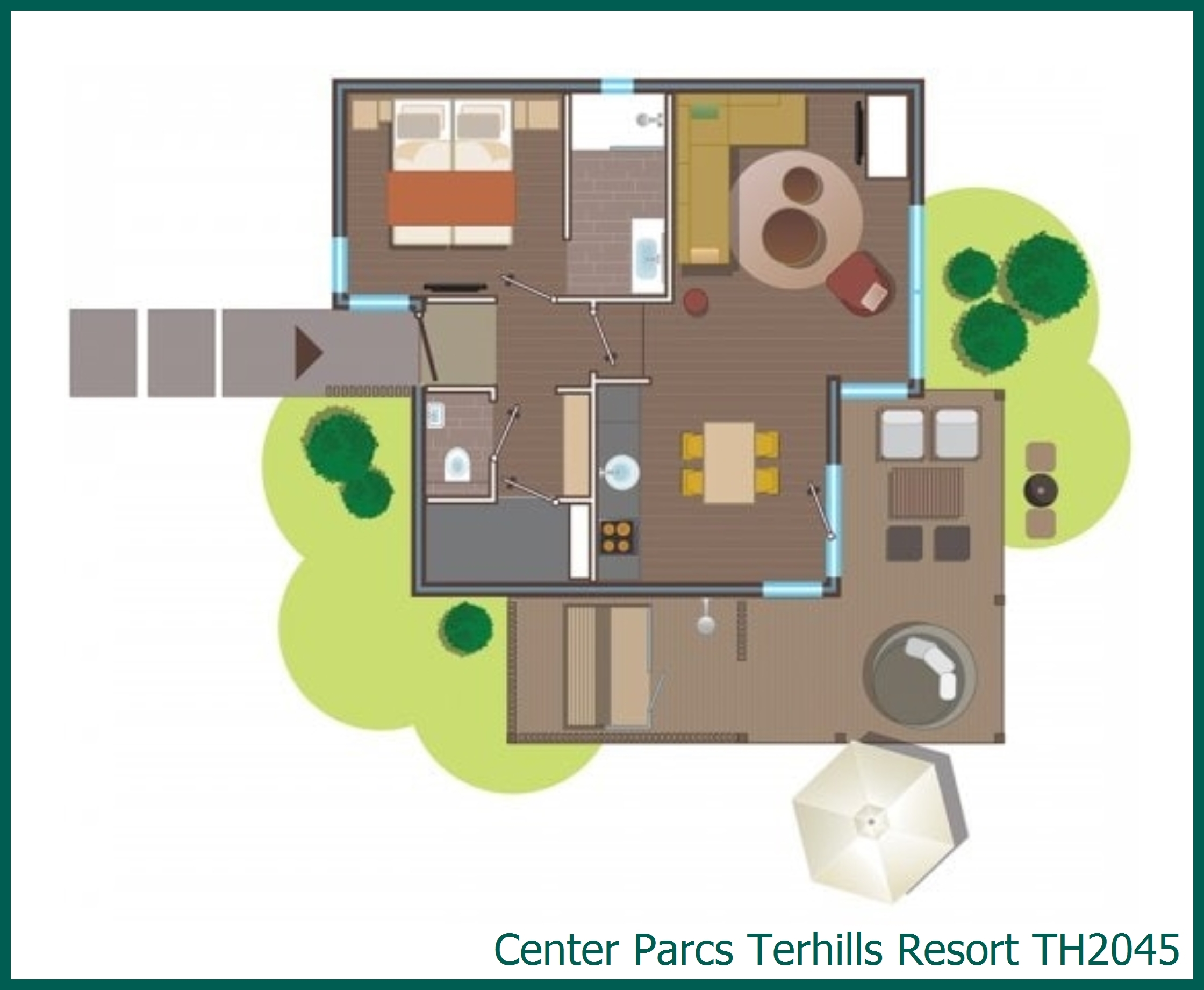 Exclusive cottage TH2045 in Terhills Resort