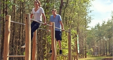 Trimparcours in Center Parcs Terhills Resort