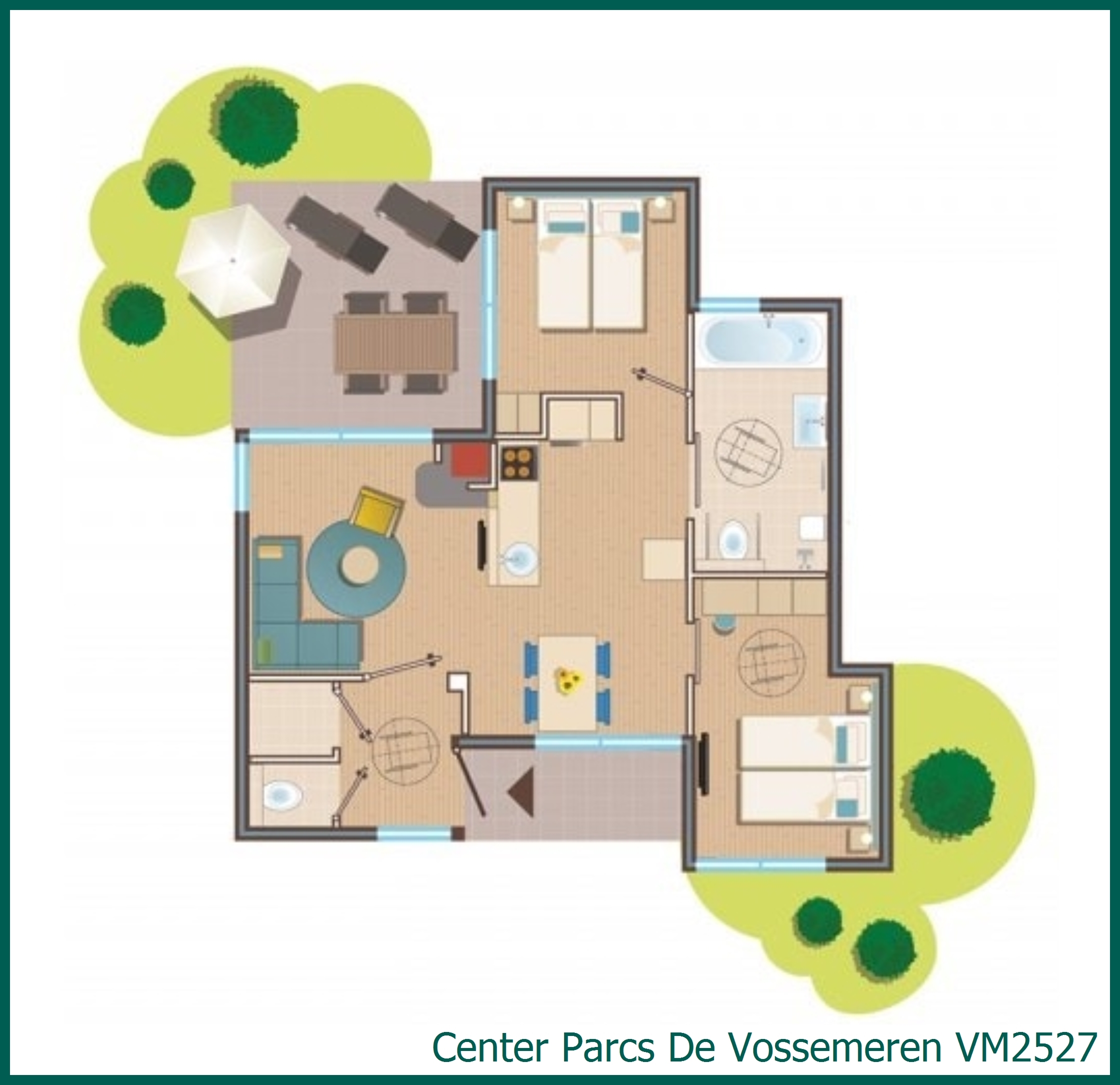 Rolstoelvriendelijk Premium cottage VM2527 in De Vossemeren