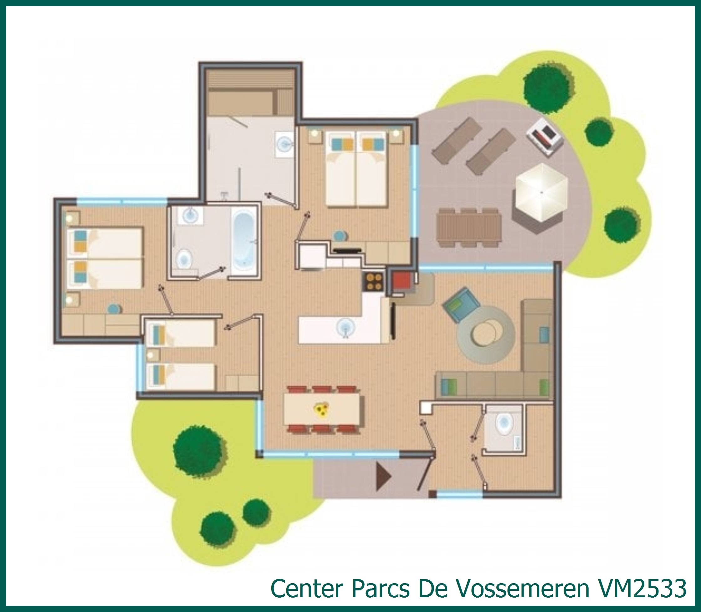 VIP cottage VM2533 in De Vossemeren