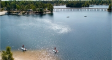 Strand in Center Parcs De Vossemeren