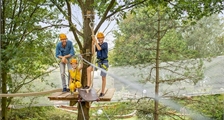 High Adventure Trail in Center Parcs Villages Nature Paris