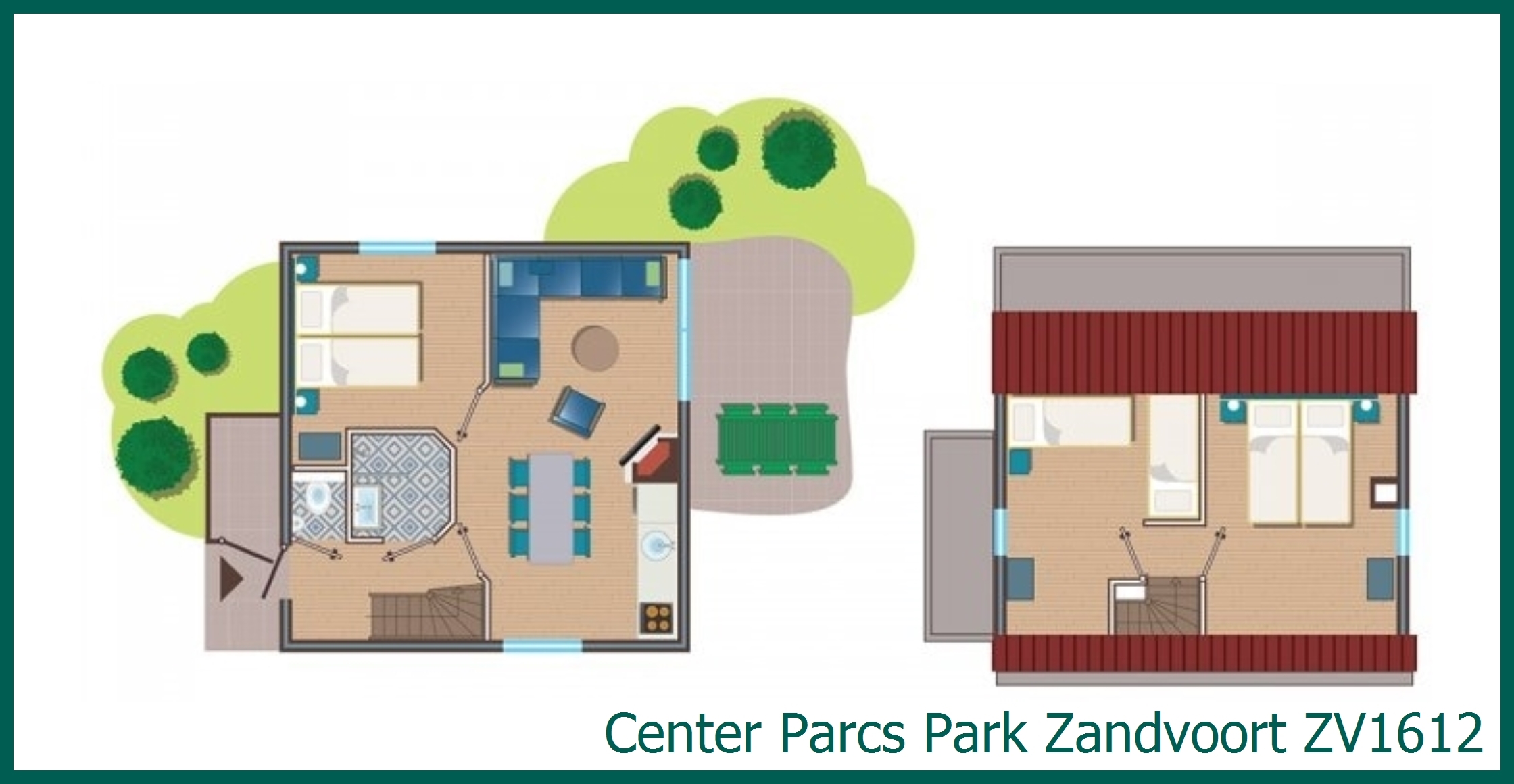 Comfort cottage ZV1612 in Park Zandvoort