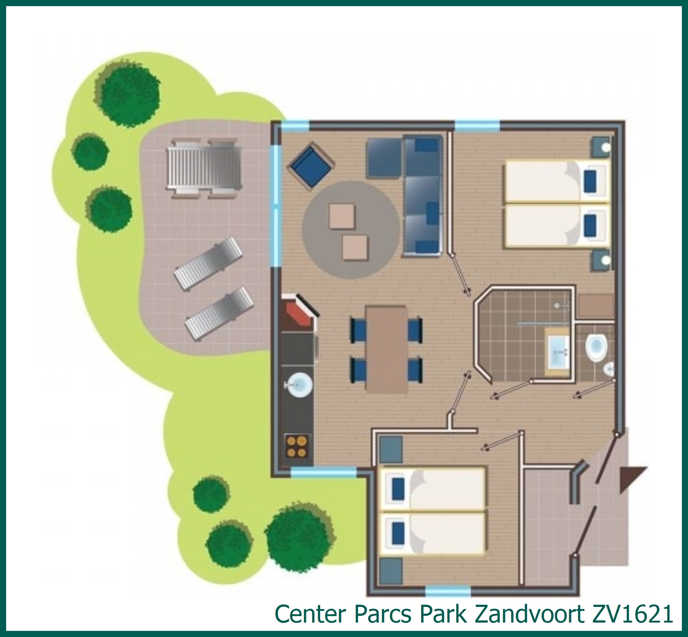 Premium cottage ZV1621 in Park Zandvoort