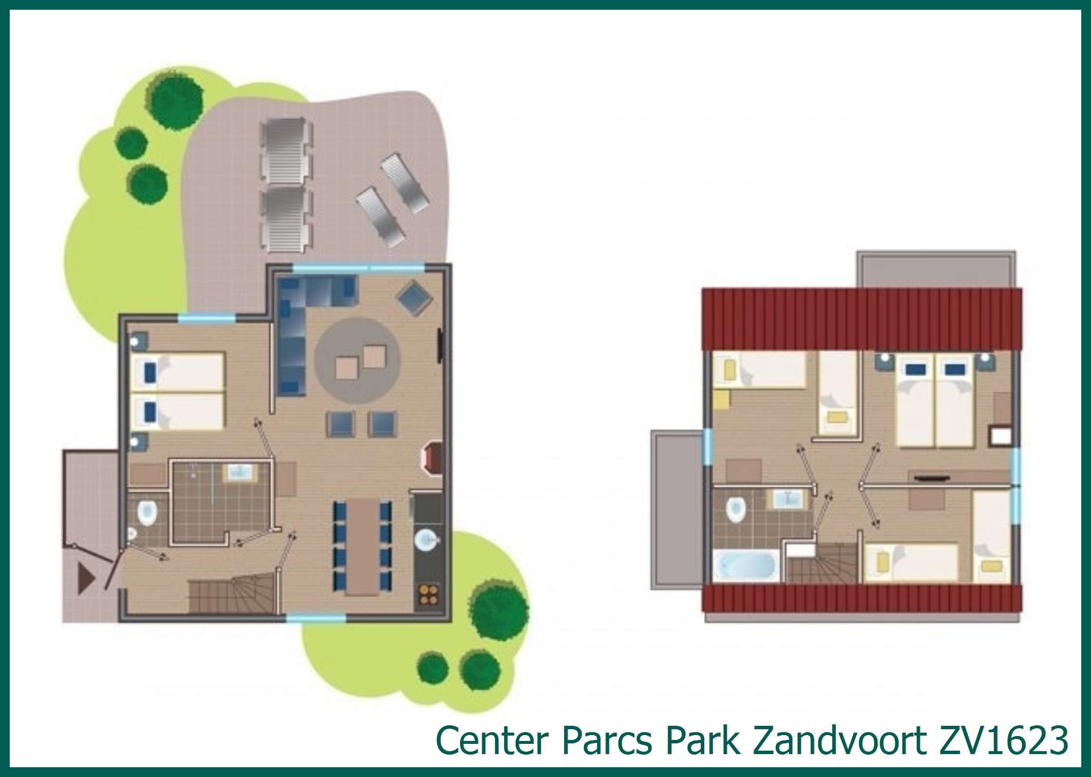 Premium cottage ZV1623 in Park Zandvoort