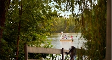 Waterfietsen in Center Parcs Park Zandvoort