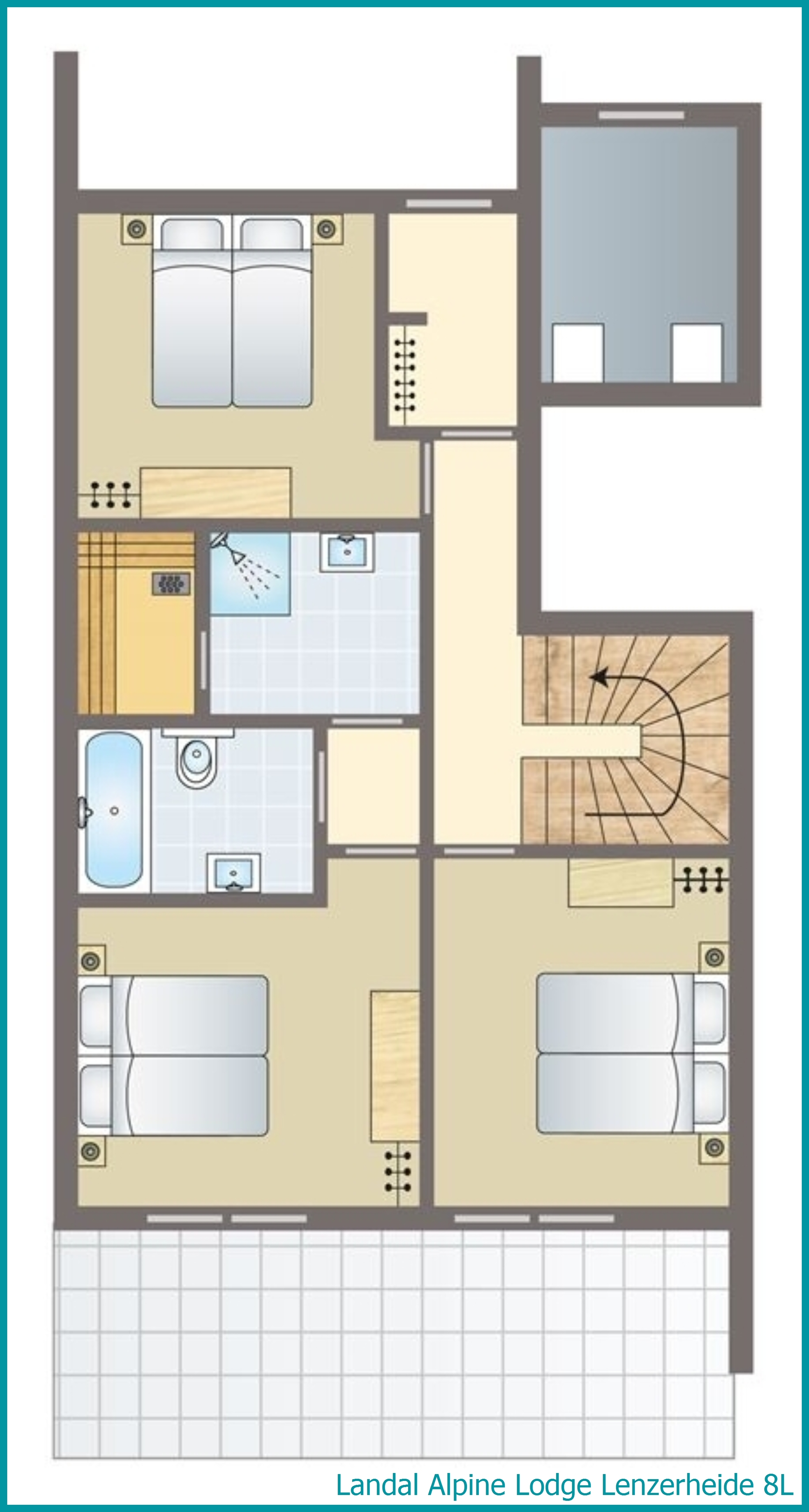 8-persoons chalet 8L in Alpine Lodge Lenzerheide